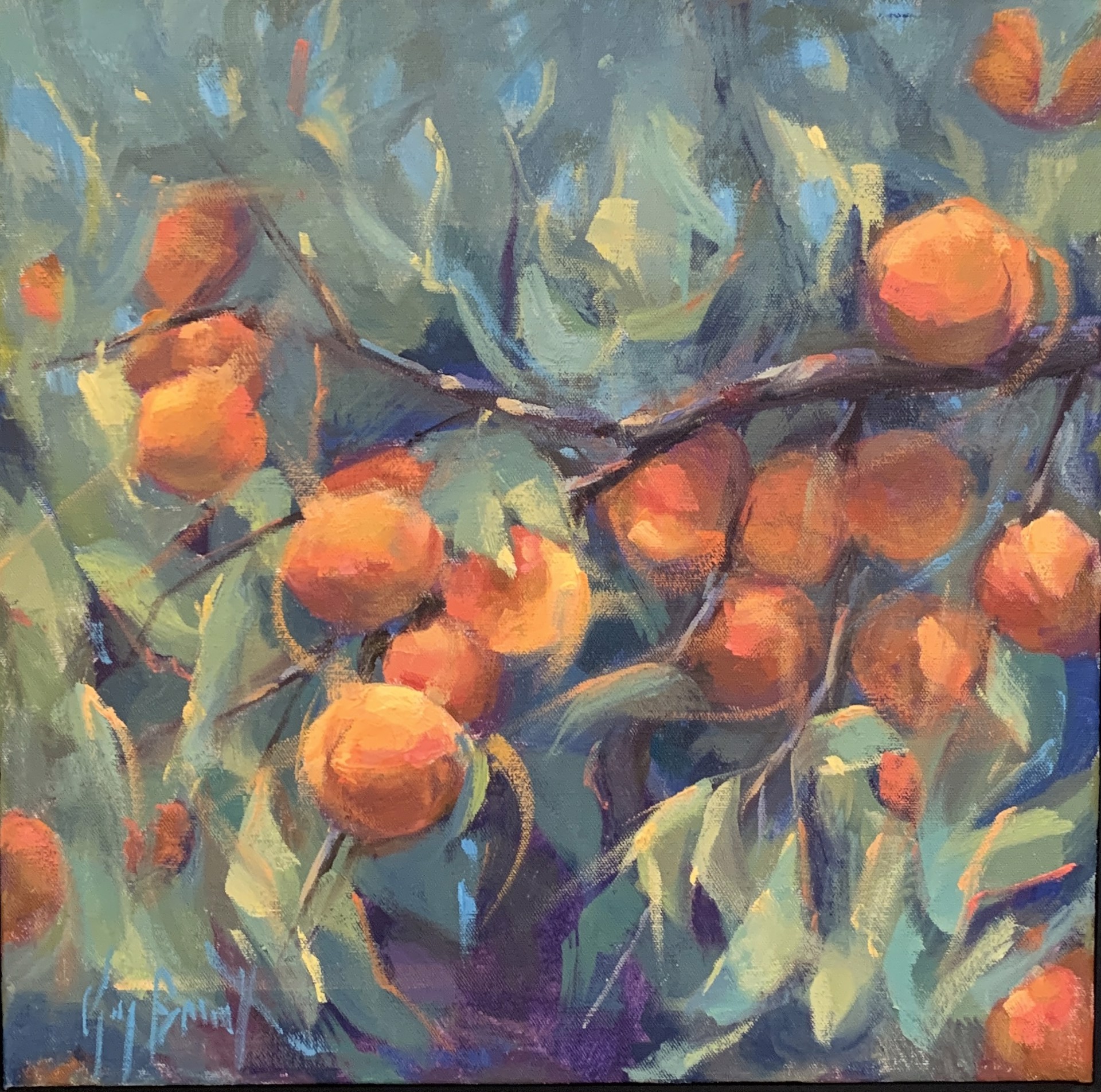 Sweet Peaches by Kim Barrick