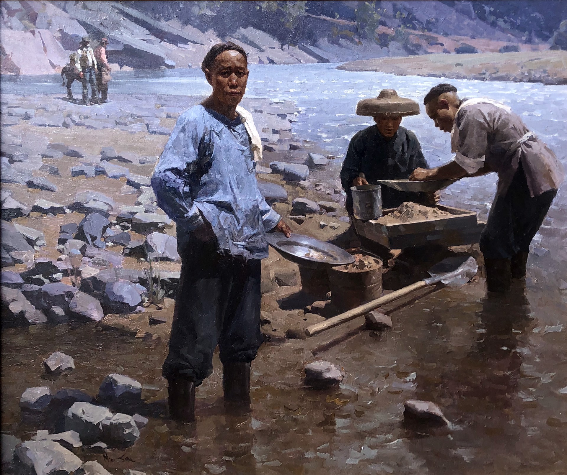 Sweat and Toiling by Mian Situ
