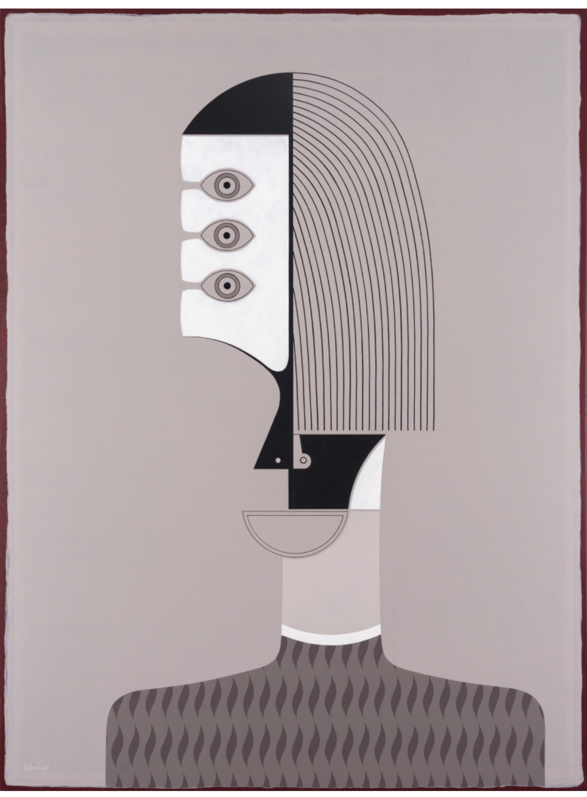 Untitled Portrait by Hector Frank