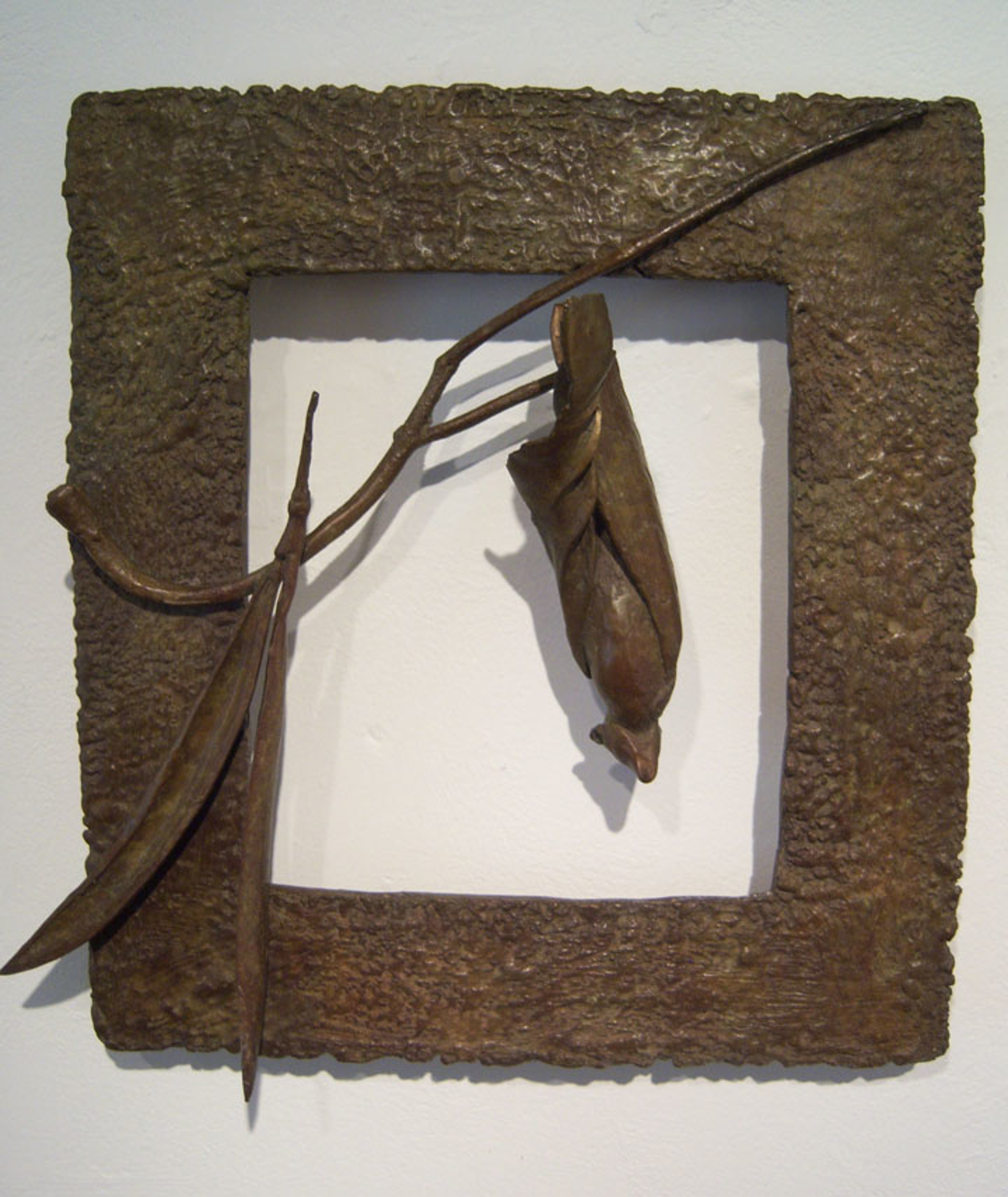 Frame with 1 Bat and Pod by Copper Tritscheller