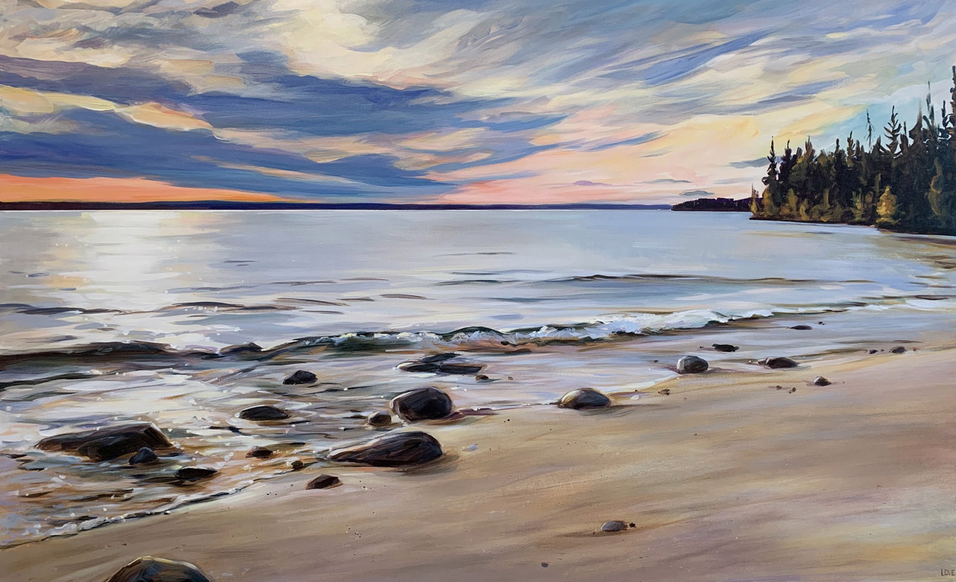 Quiet Lake by Lindsey Love
