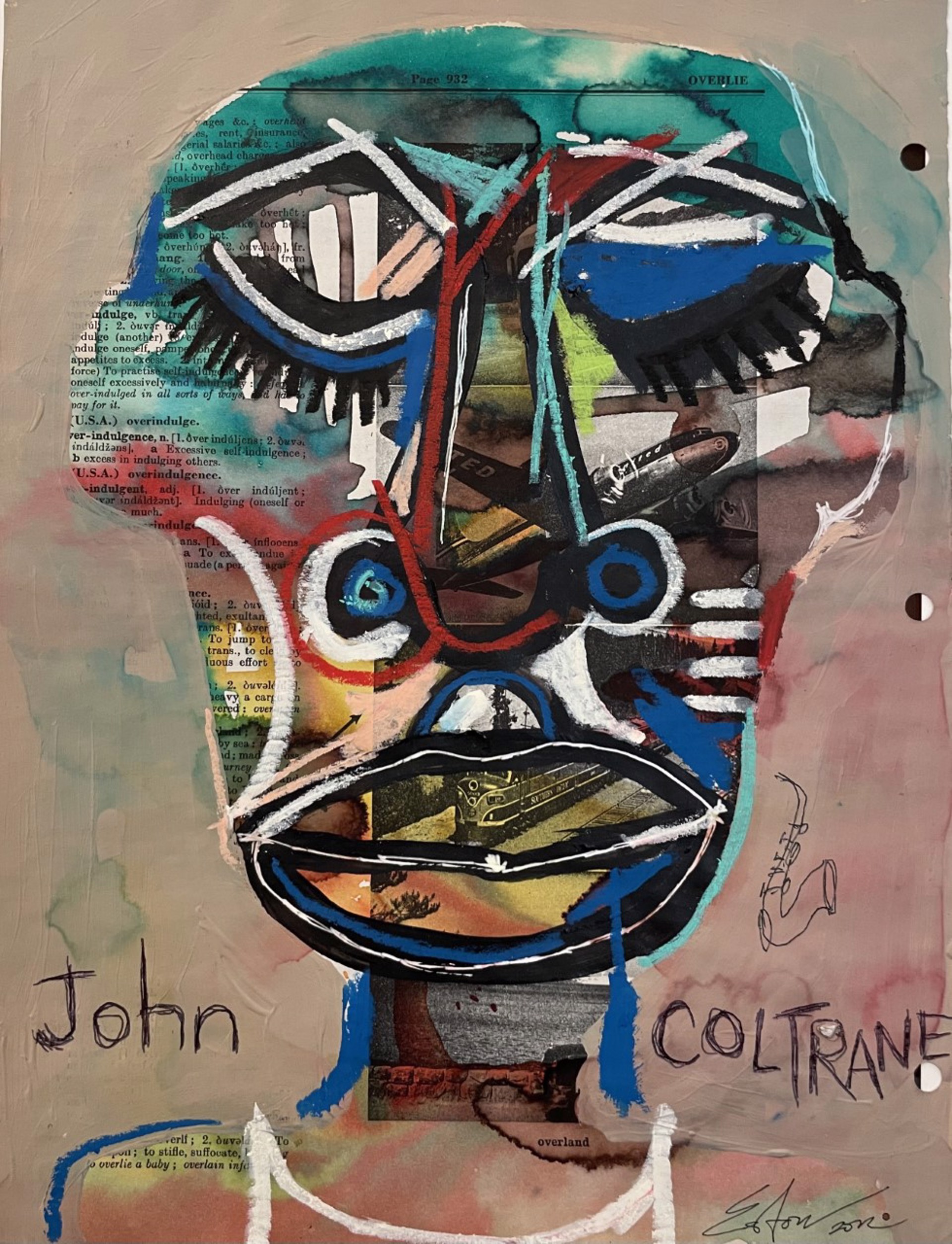 "John Coltrane" by Easton Davy