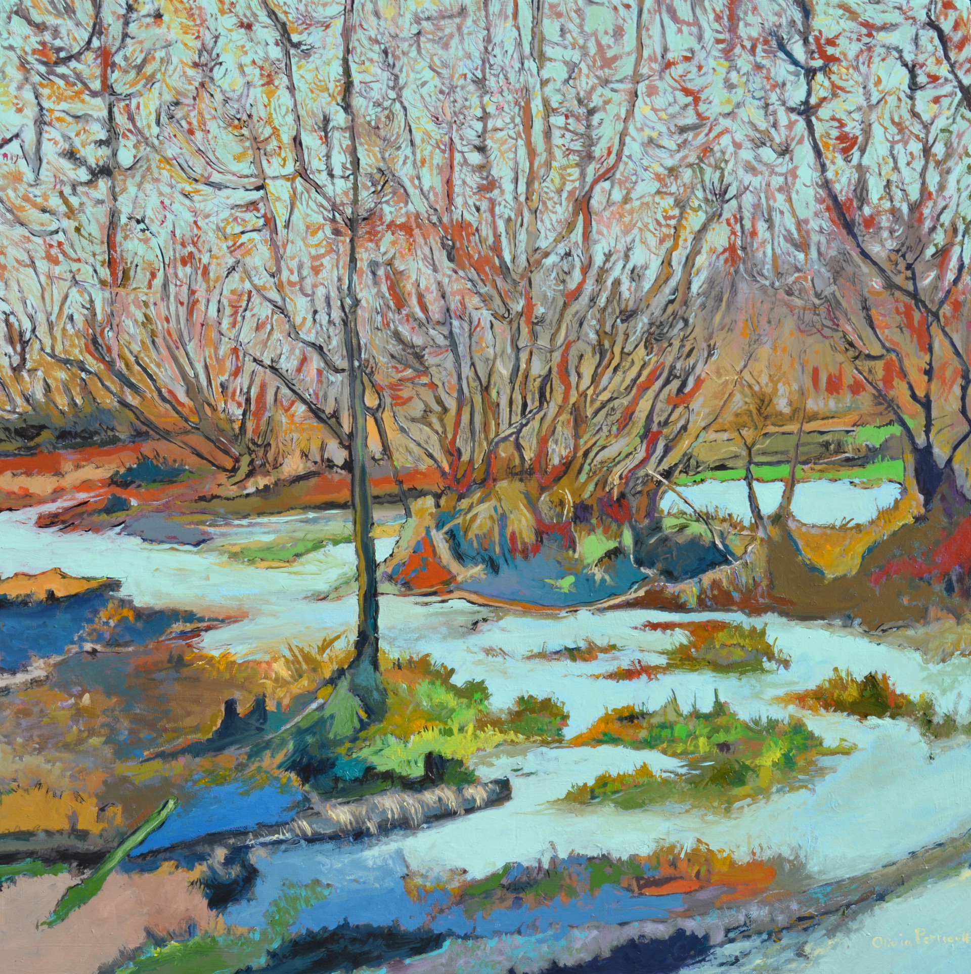 Winter in the Carolina's by Olivia Perreault