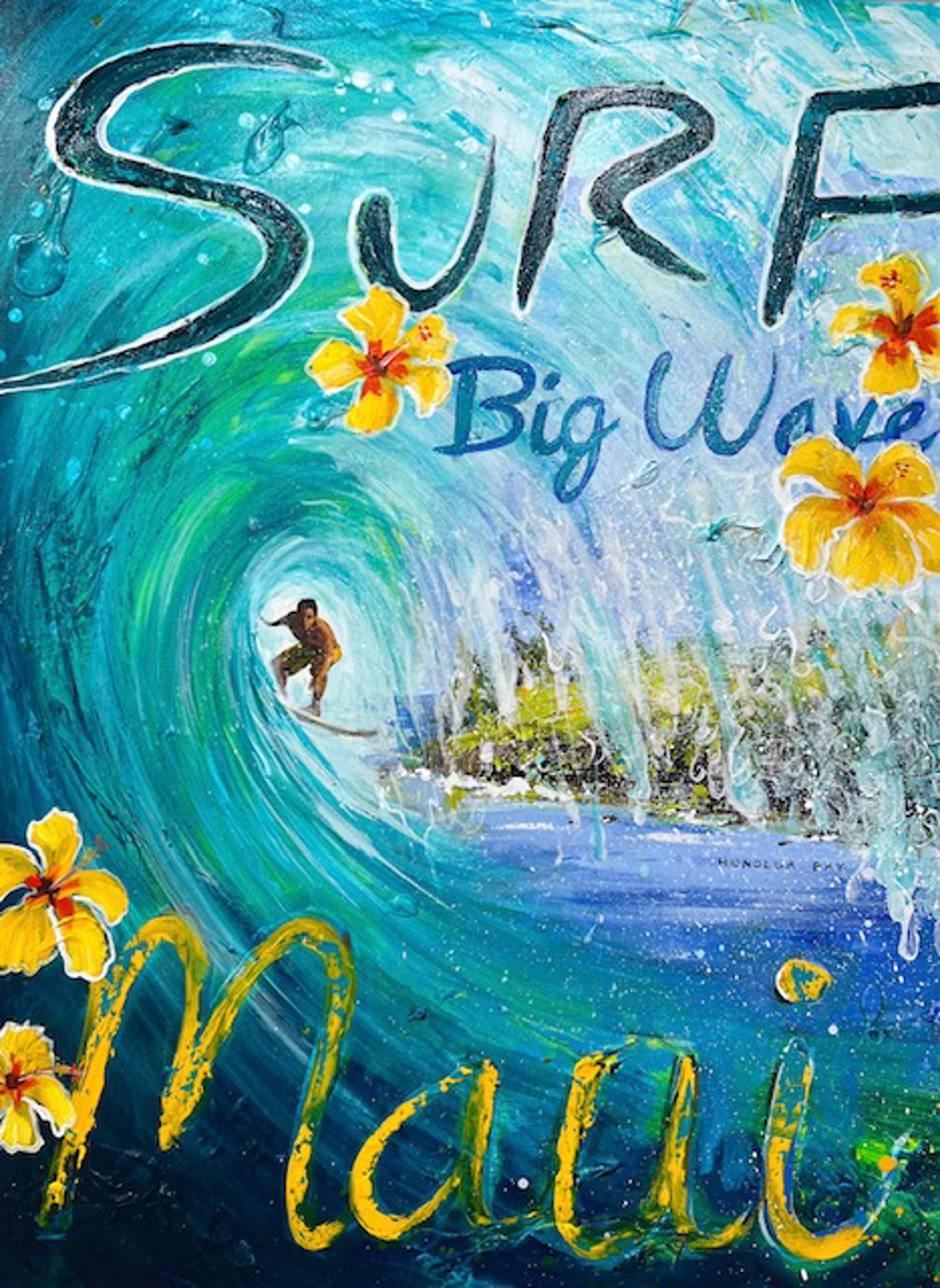 Big Wave Maui by Shawn Mackey