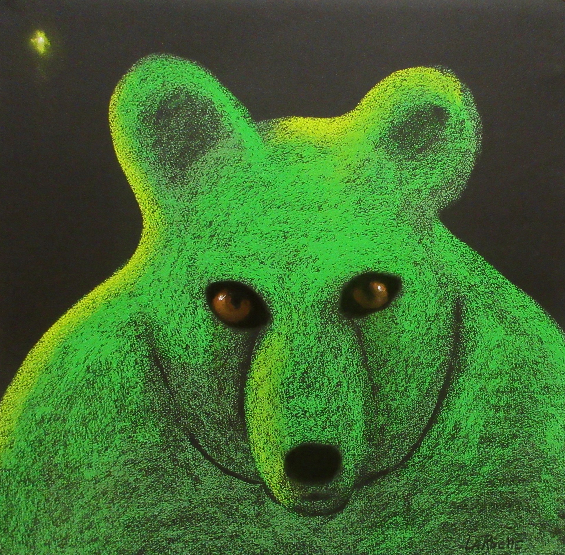 Green Bear by Carole LaRoche