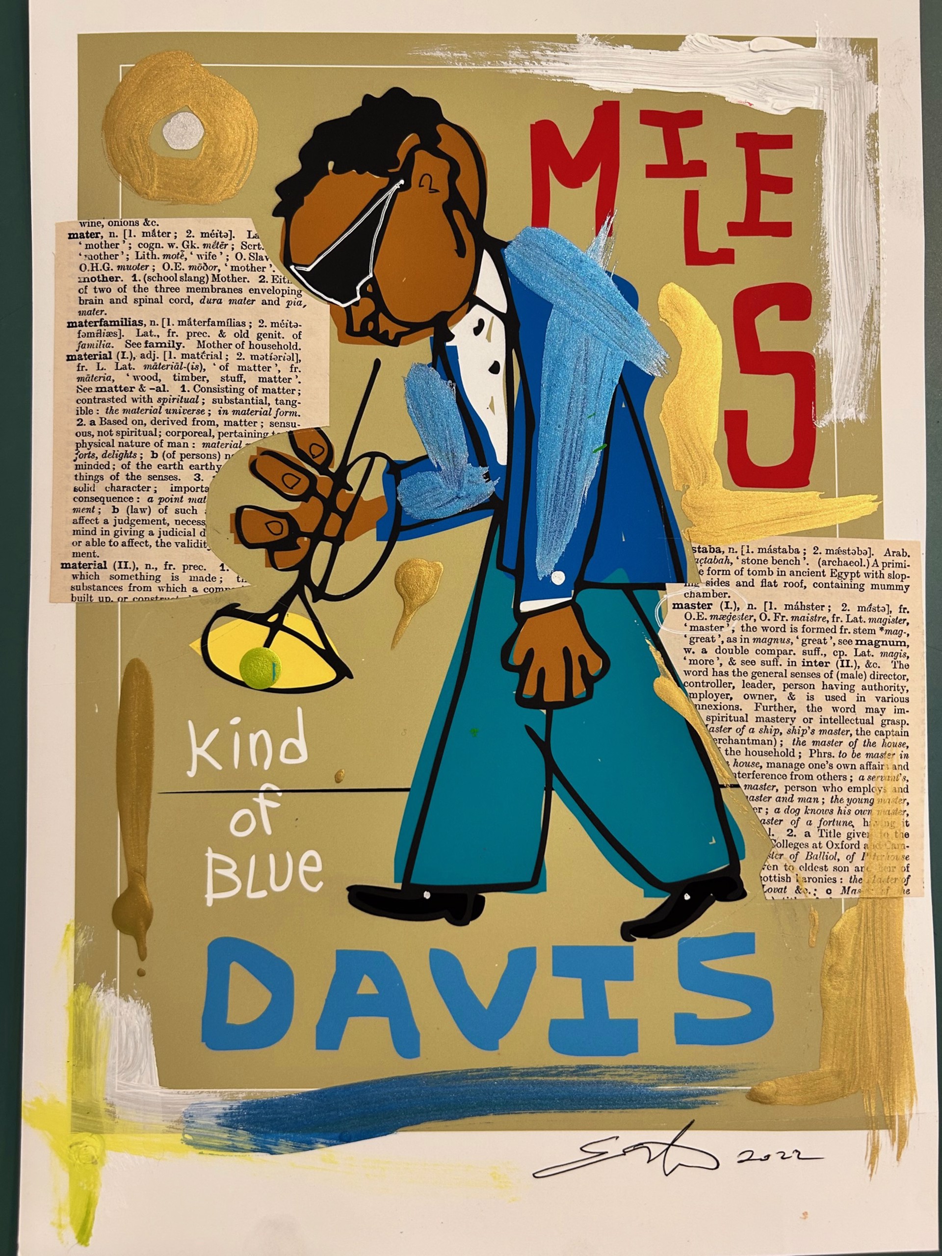 "Miles Davis" by Easton Davy
