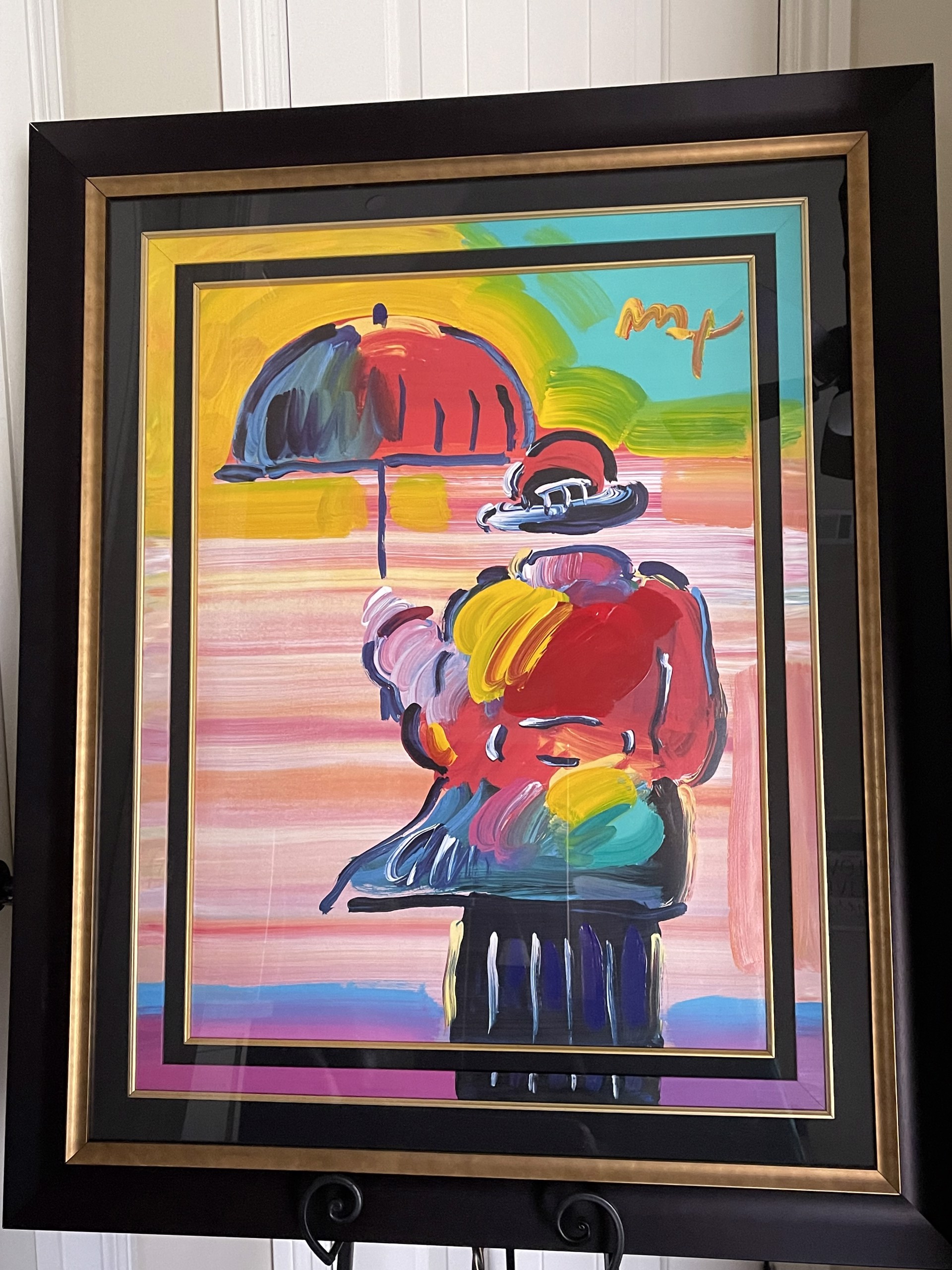 Umbrella Man by Peter Max