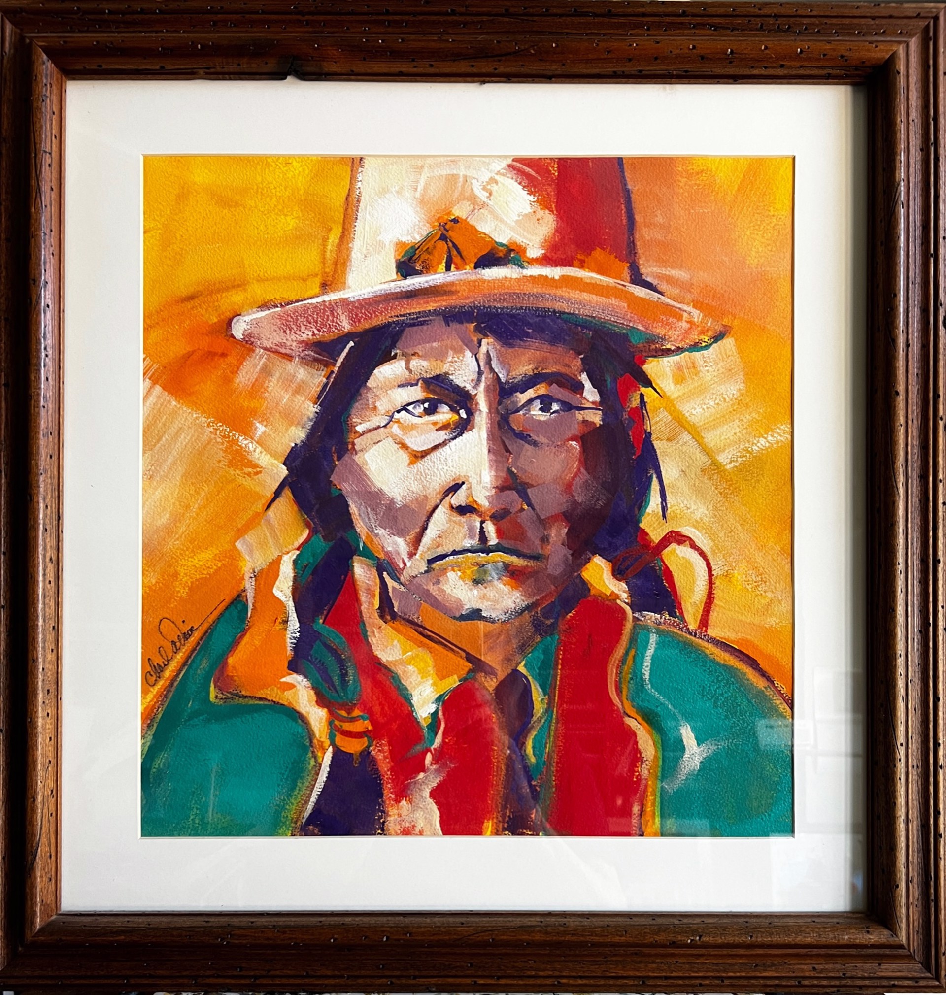 Sitting Bull by Charl Adair