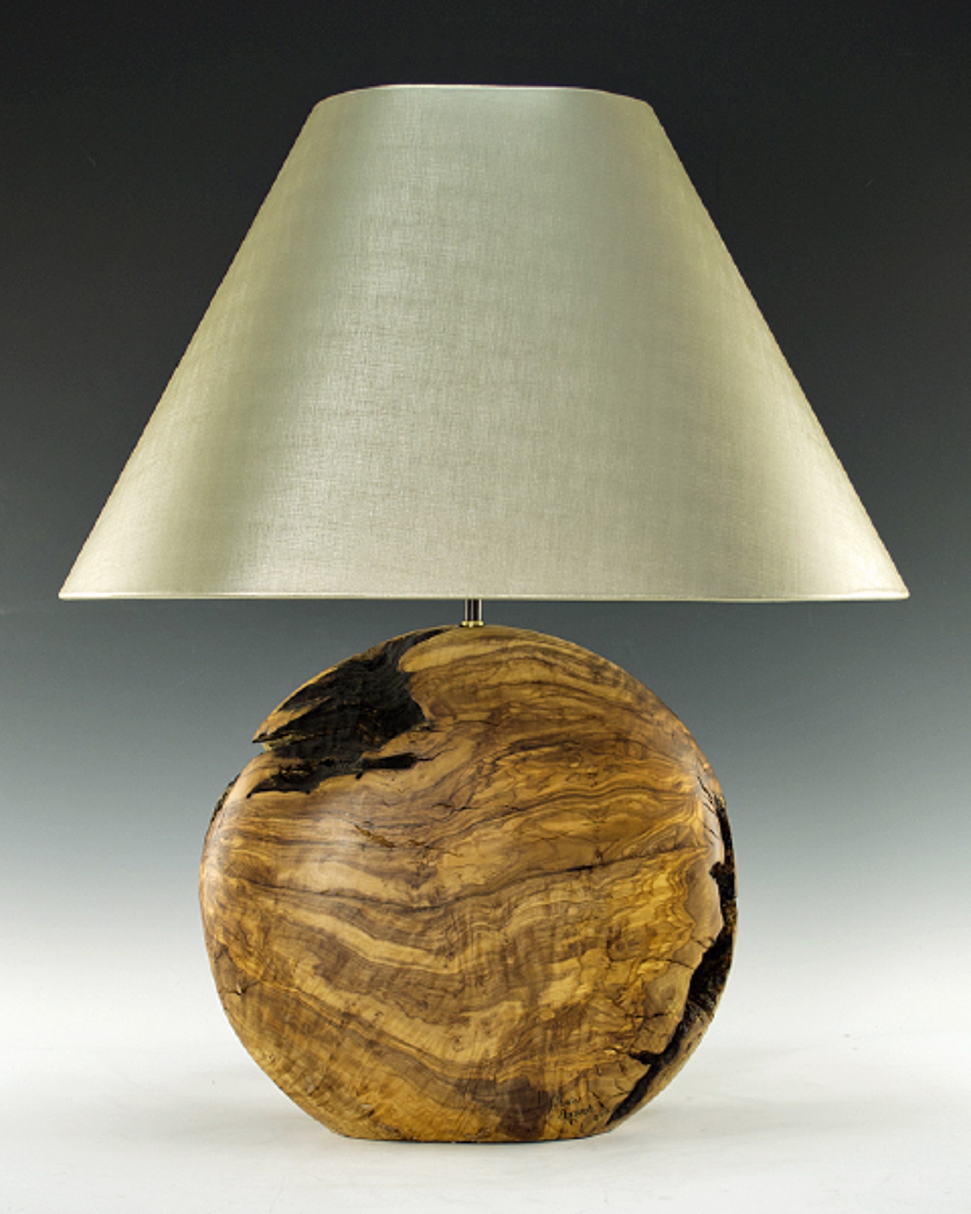 Olive Wood Lamp by Chris Eggers