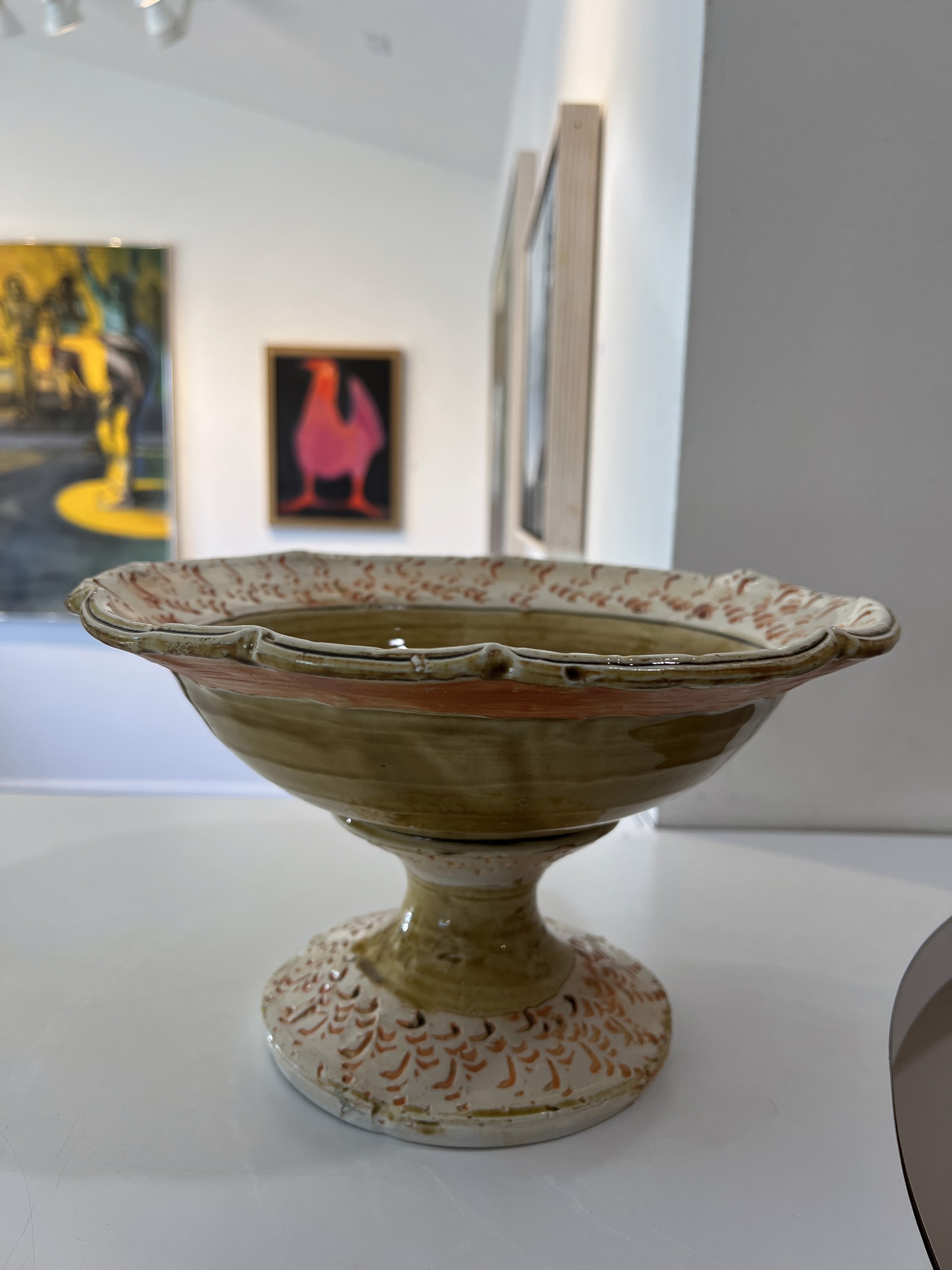 Pedestal Bowl by Gertrude Graham Smith