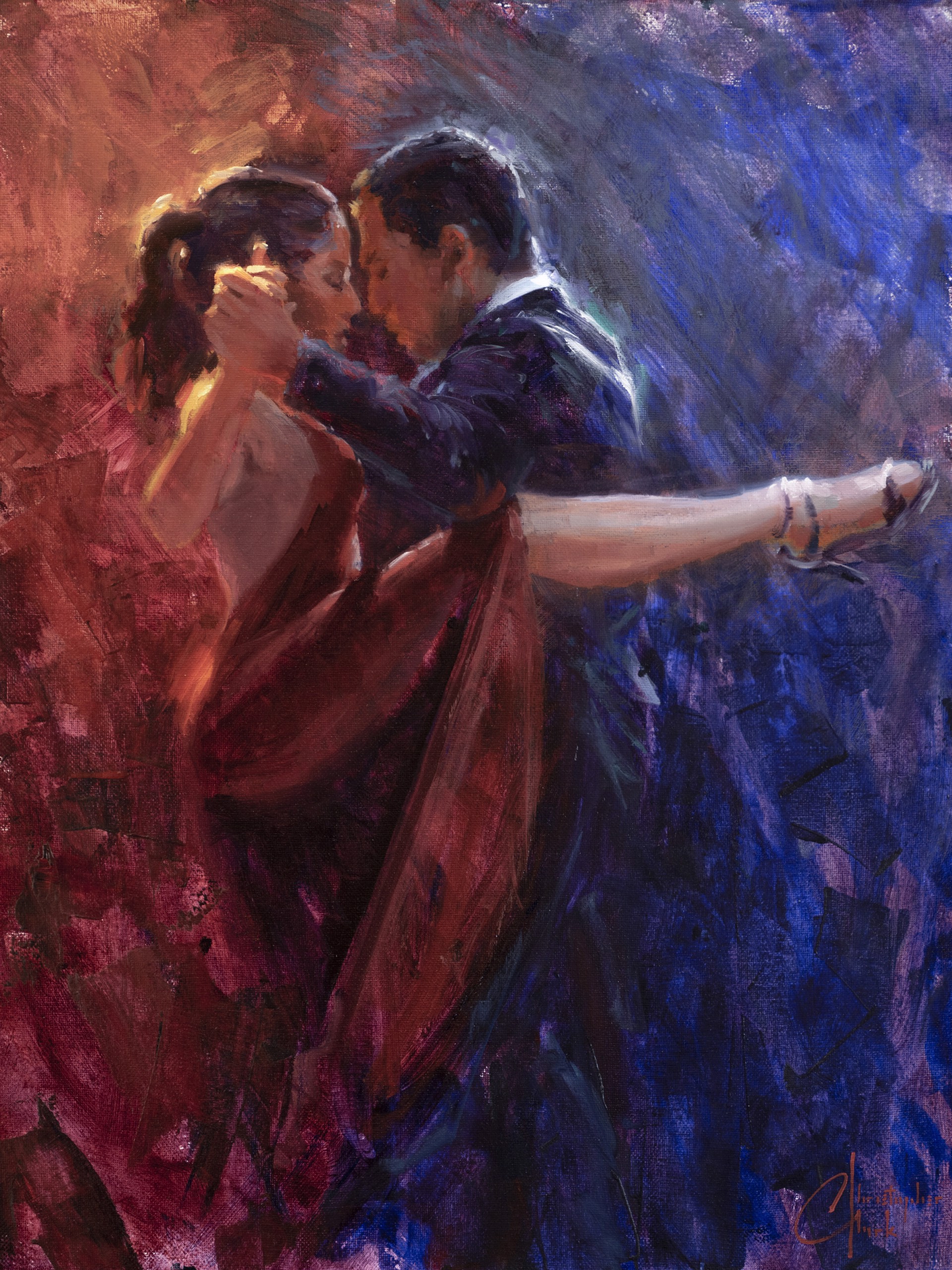 Red Tango  by Christopher Clark