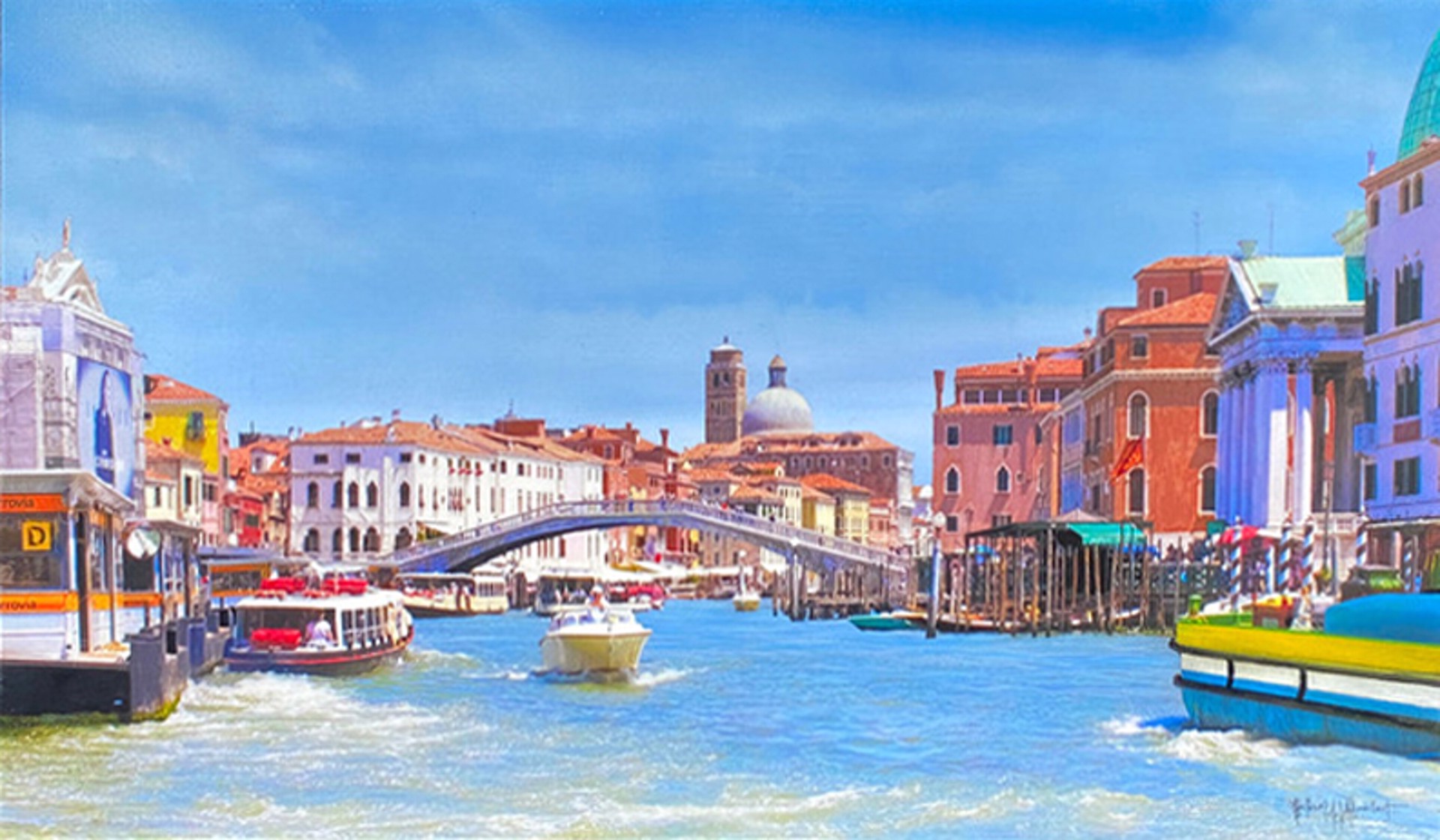 Venice Grand Canal by Michael A. F. Gumbert