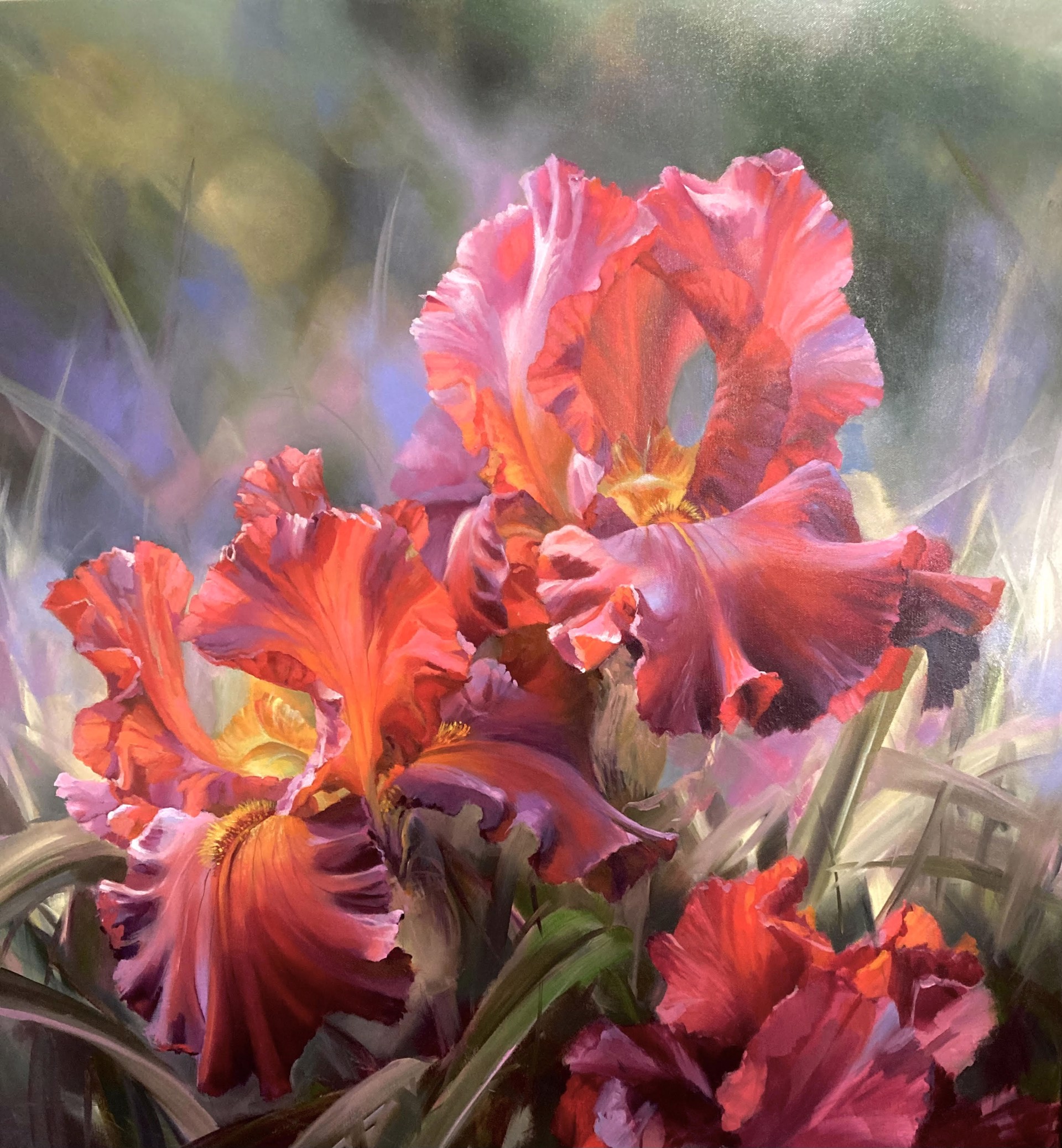 絵画 Ruby-red Flowers 絵画 Ruby-red Flowers 絵画 Ruby-red Flowers RED FLOWER