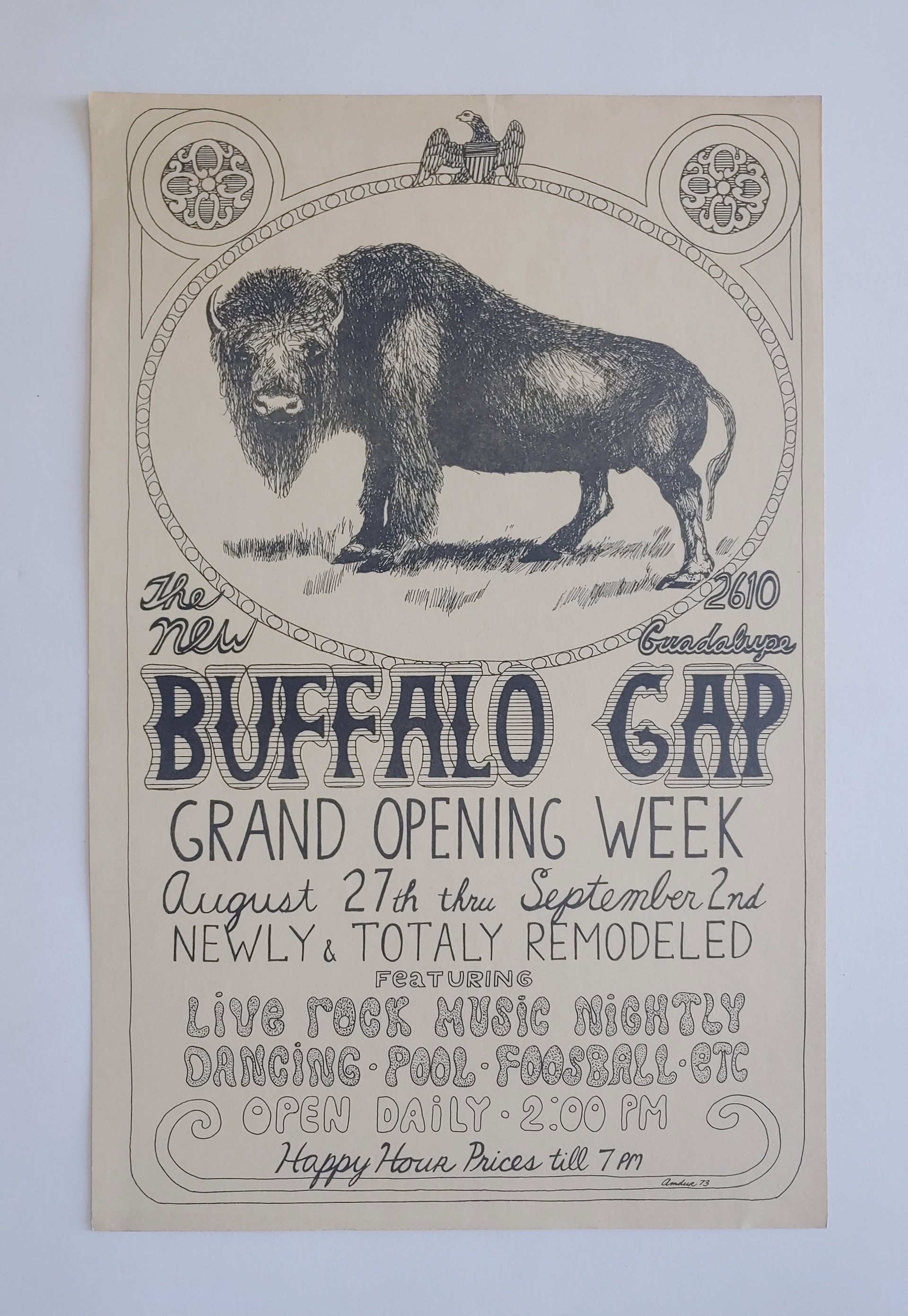 Buffalo Gap - Poster by David Amdur