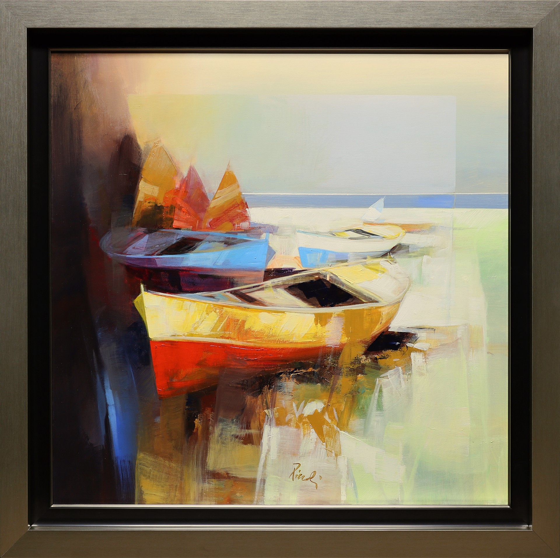 Composizione al Porto (Composition at the Port) by Pietro Piccoli