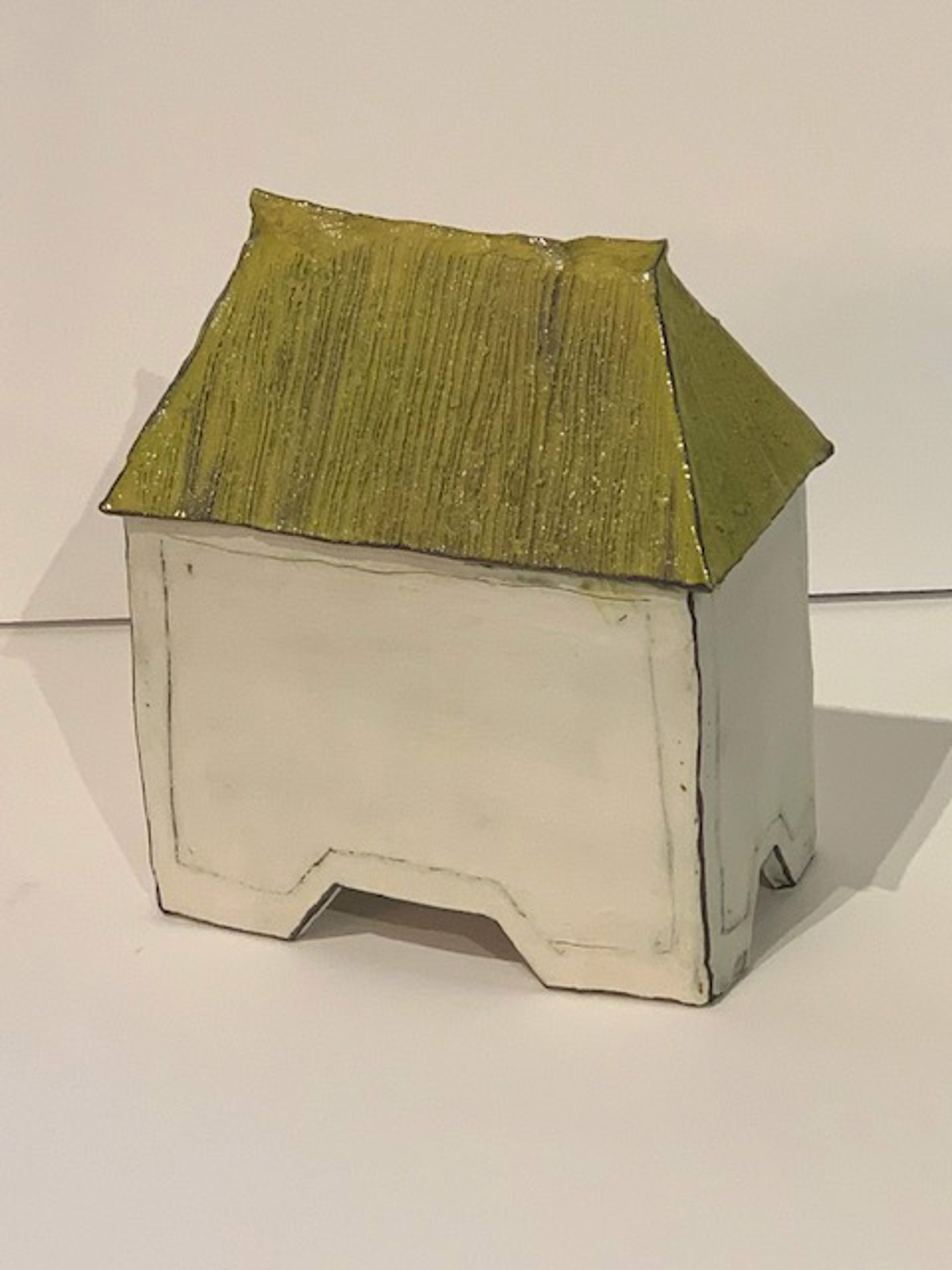 Yellow Thatched Hut by Mary Fischer