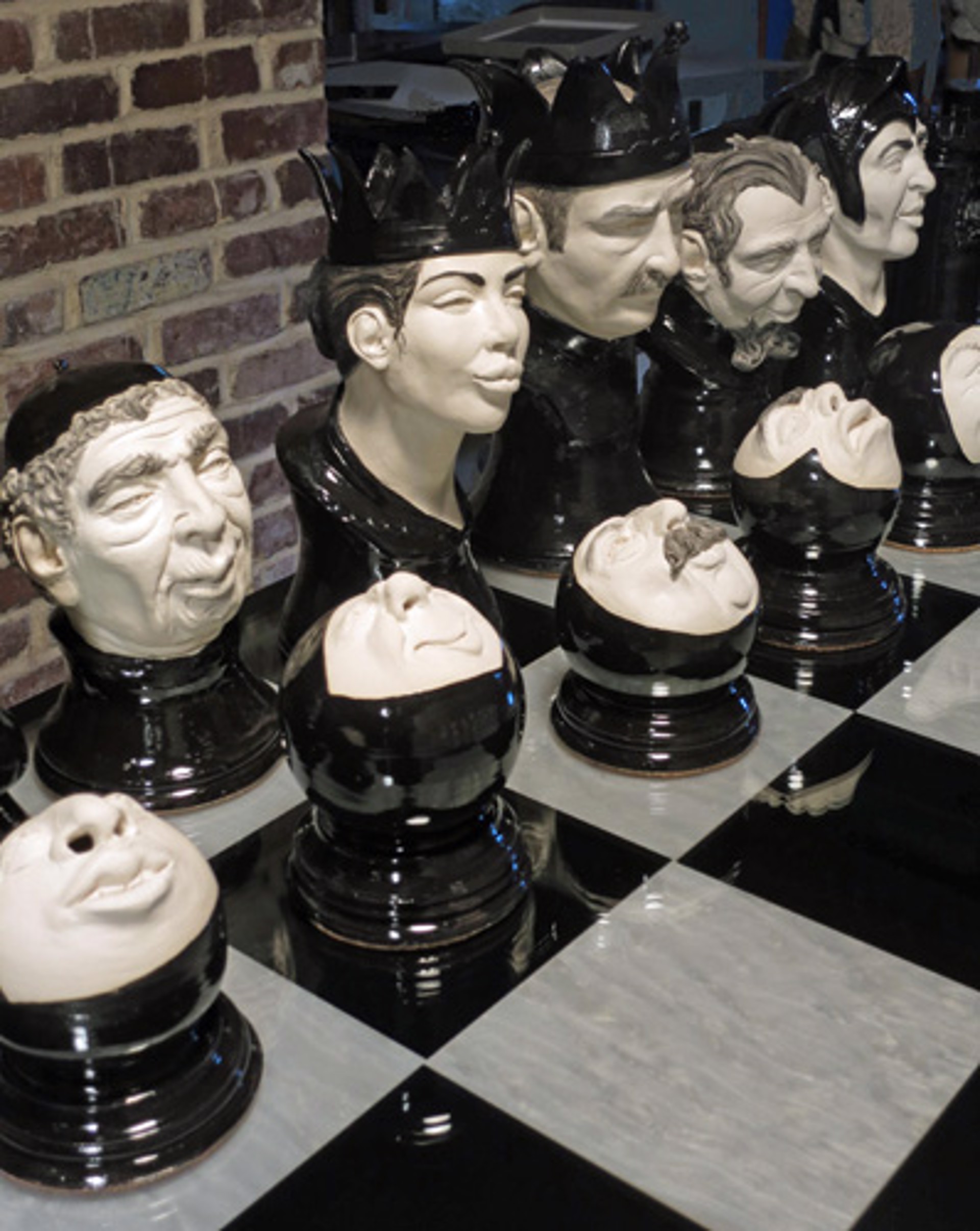 Chess Set by Pamela Mummy