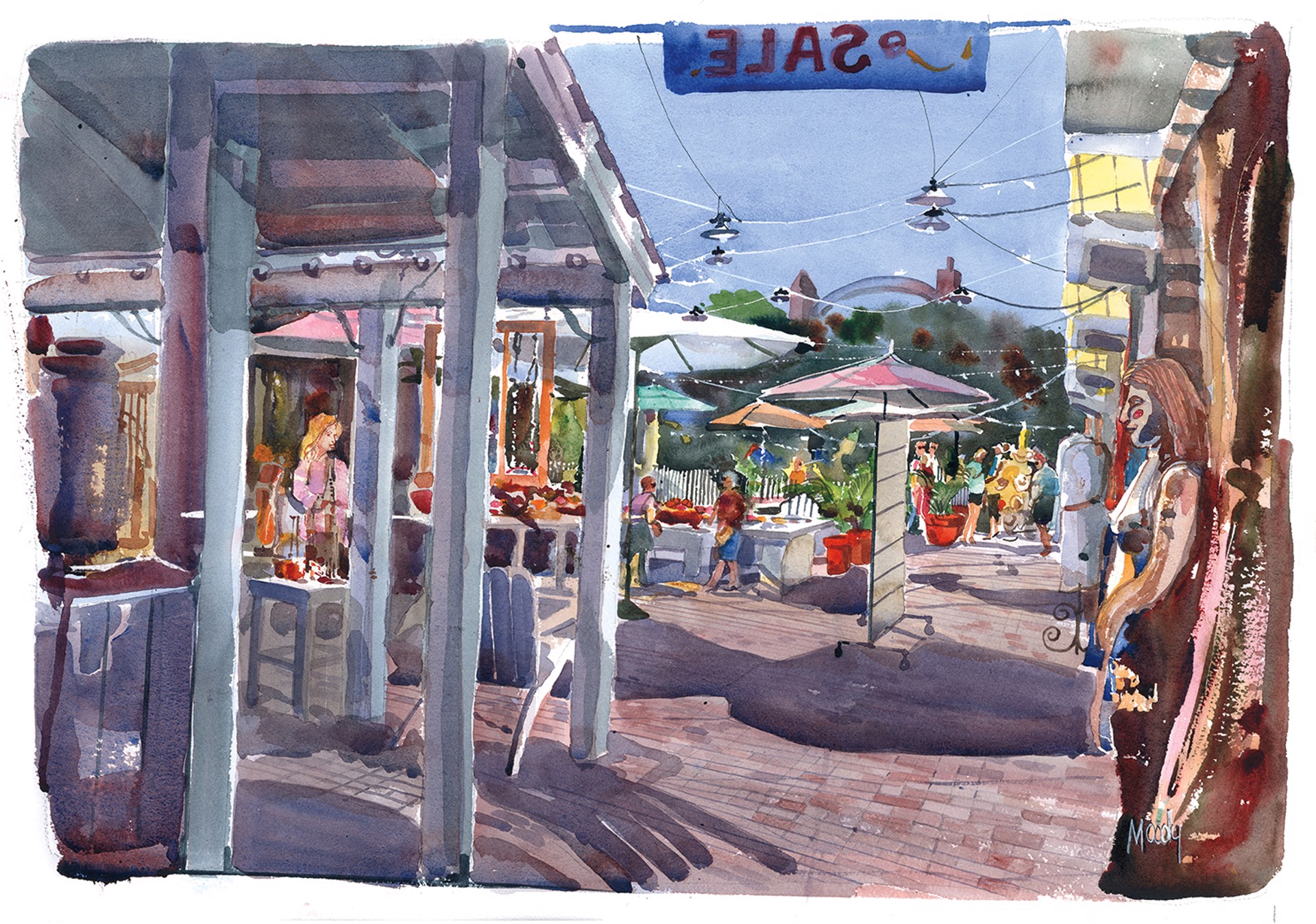 Seaside Market by Bob Moody