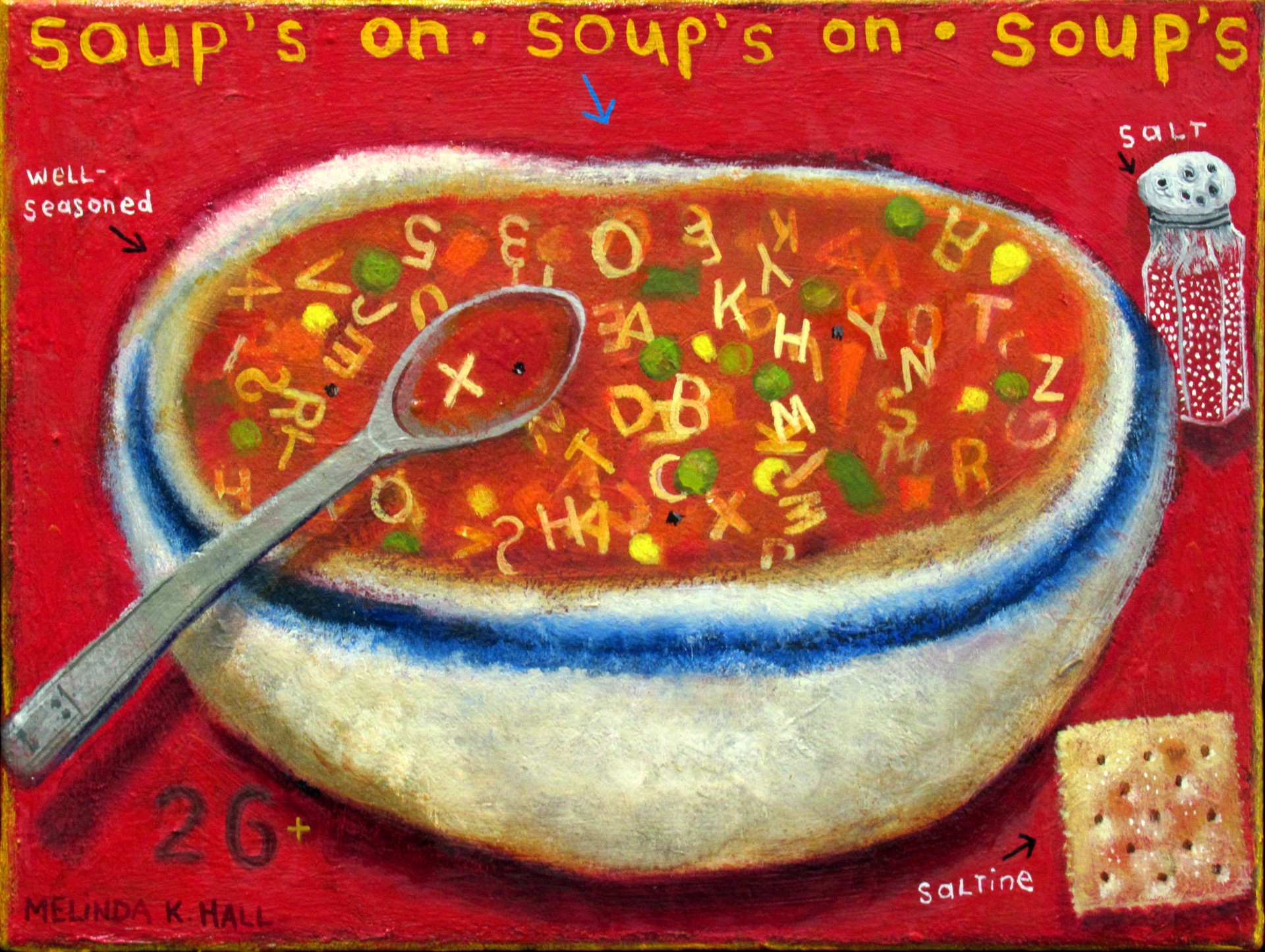 Soup's On by Melinda K. Hall