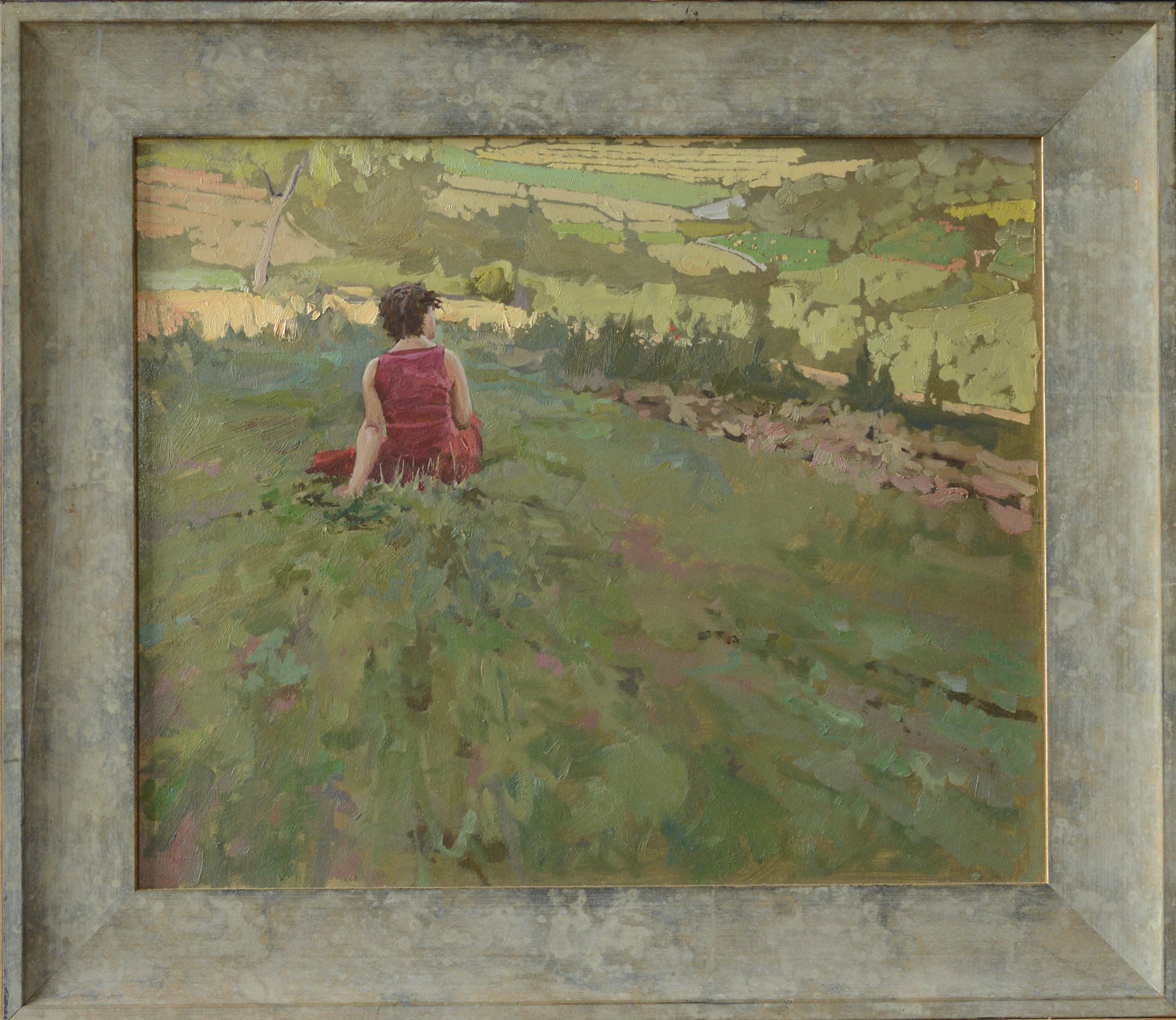 Kate in Her Fields by Daud Akhriev