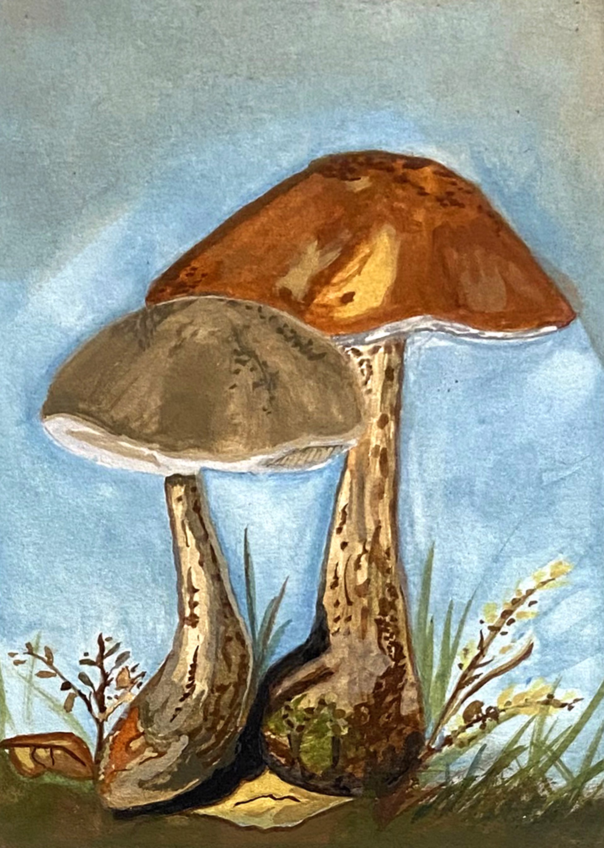 Mushroom IV by Sybil Sylvester