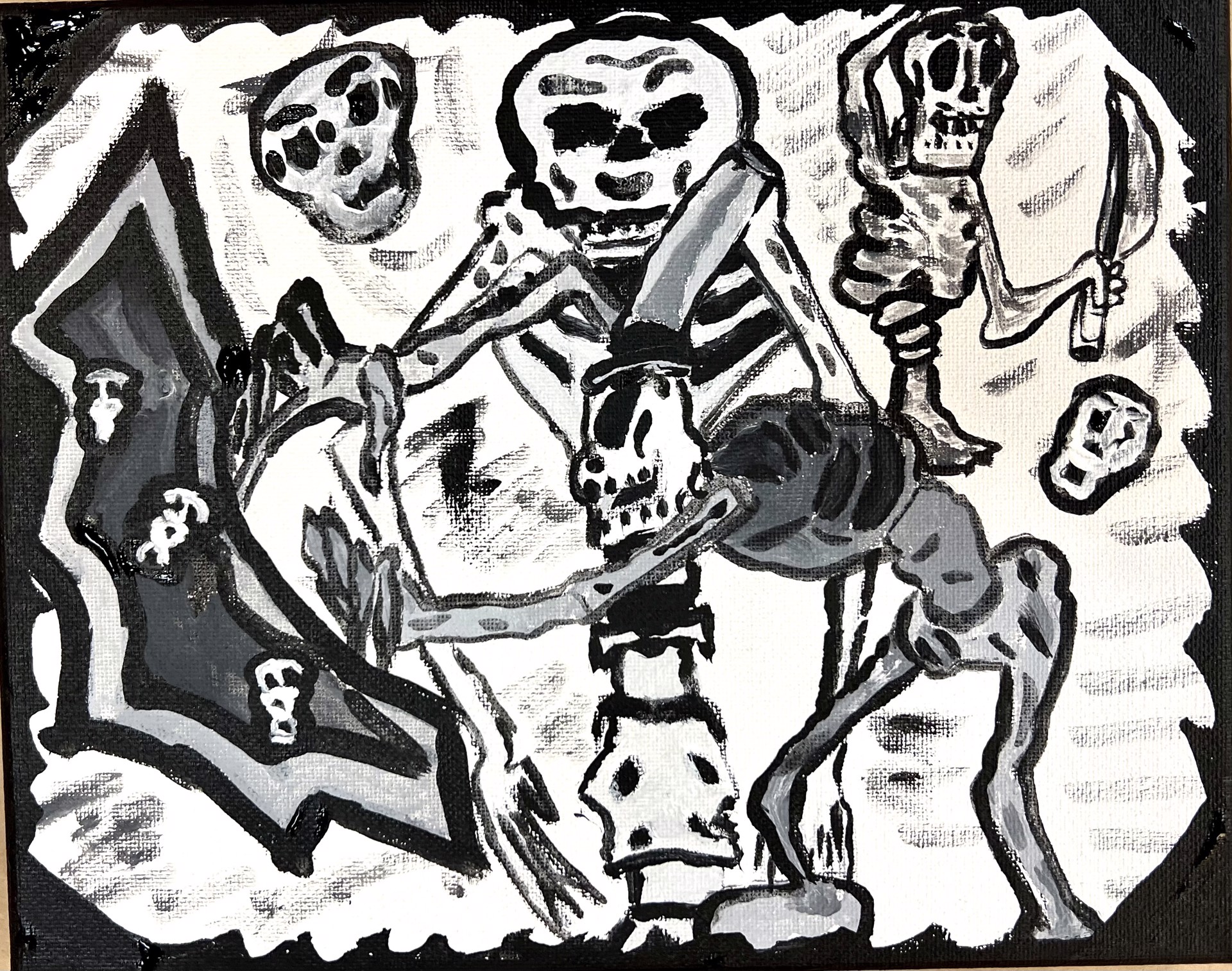 Shaun McDonald (VisAbility Art Lab) - Skeleton Dream by Visiting Artist