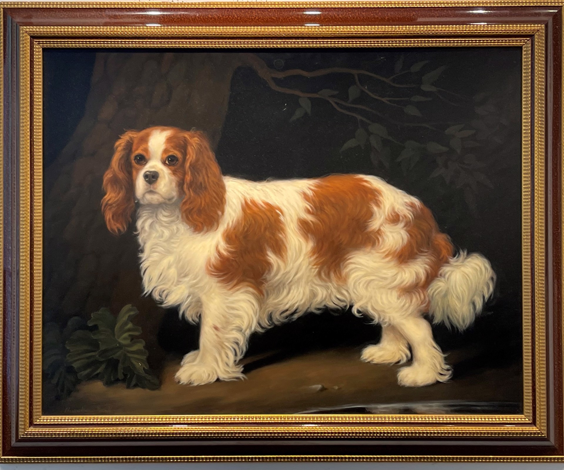 Cavalier in a Landscape, 1990 by Christine Merrill