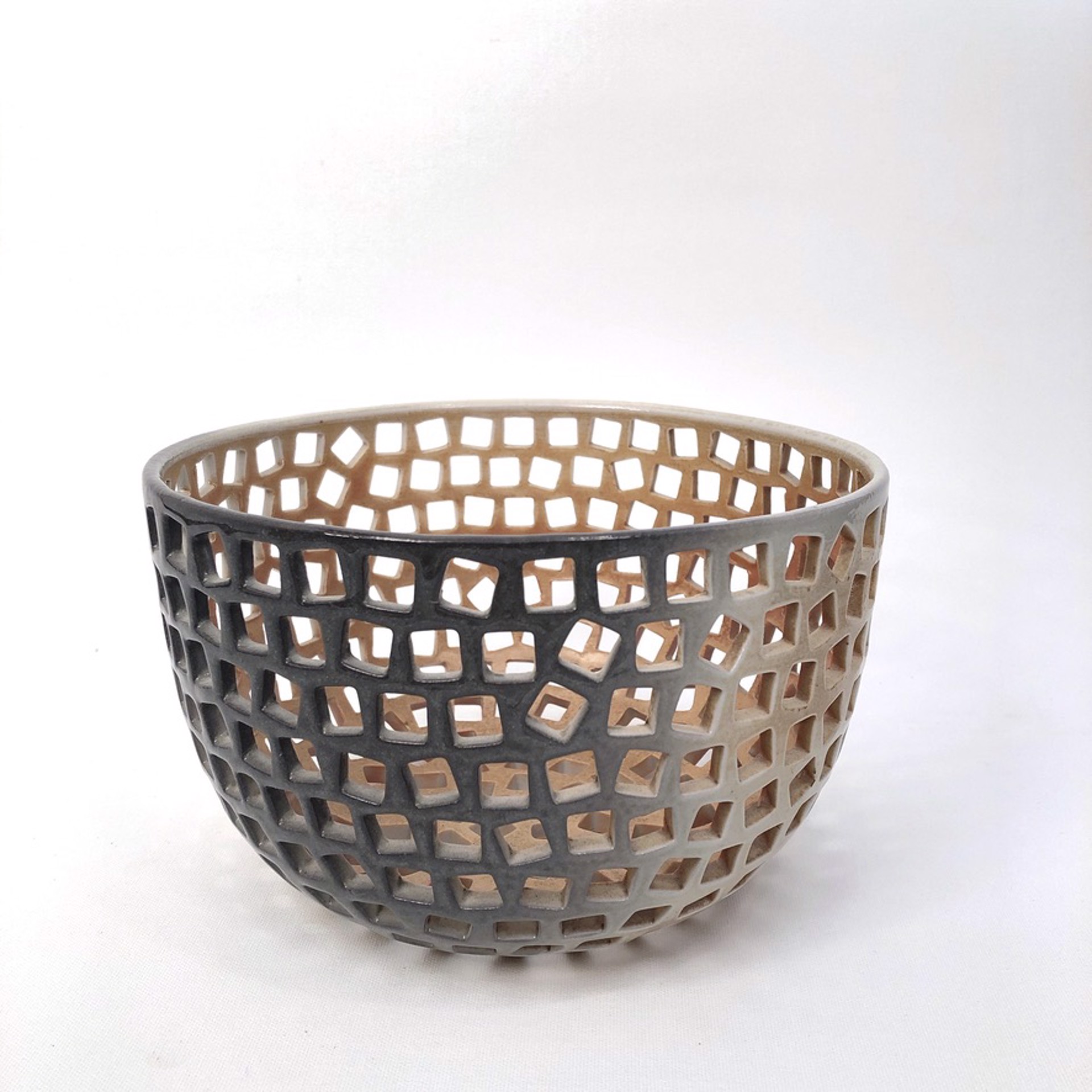 Pierced Bowl: Squares by Amy Fields