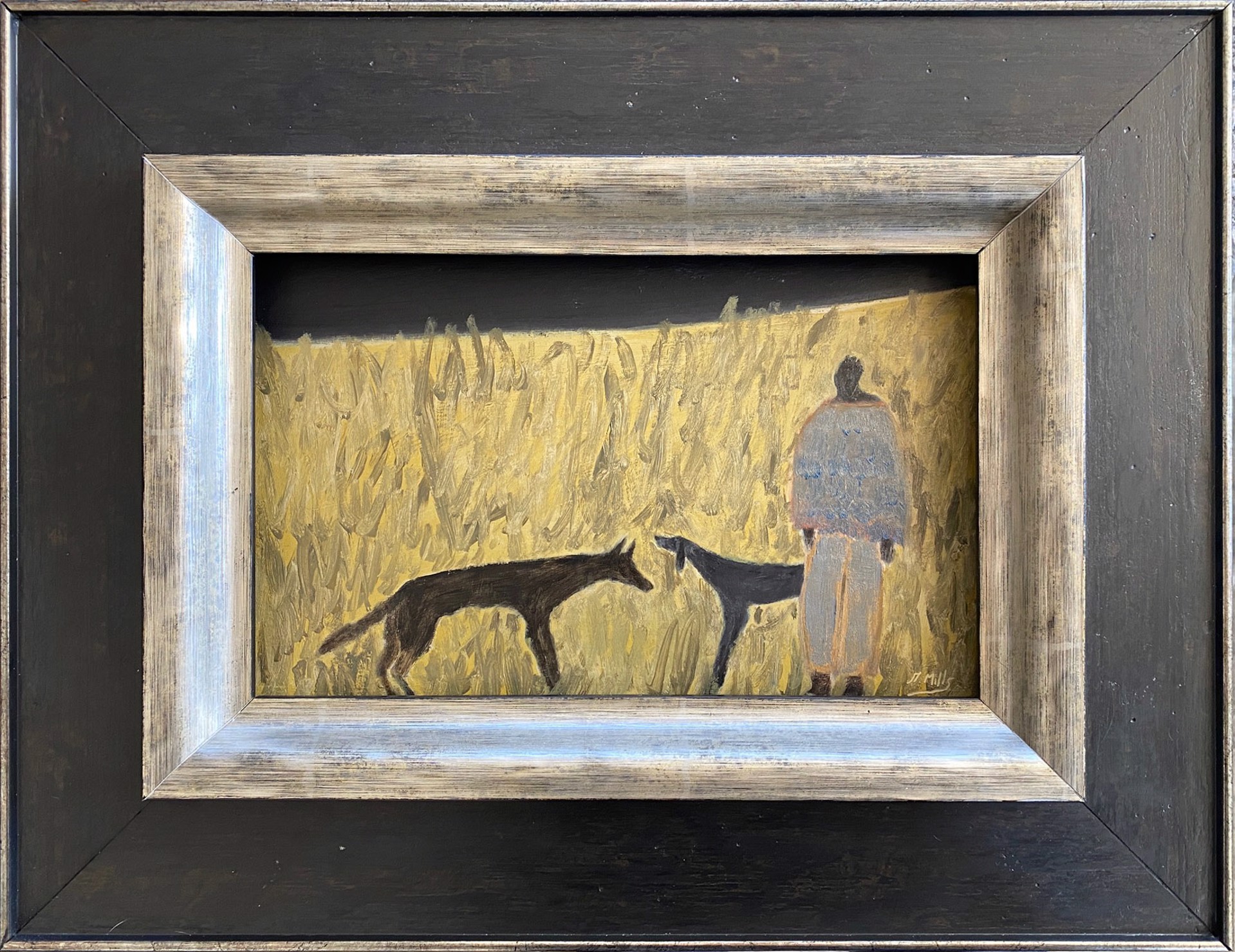 Calling the Hounds/ Black River/ Shepherd and Hound by Gigi Mills