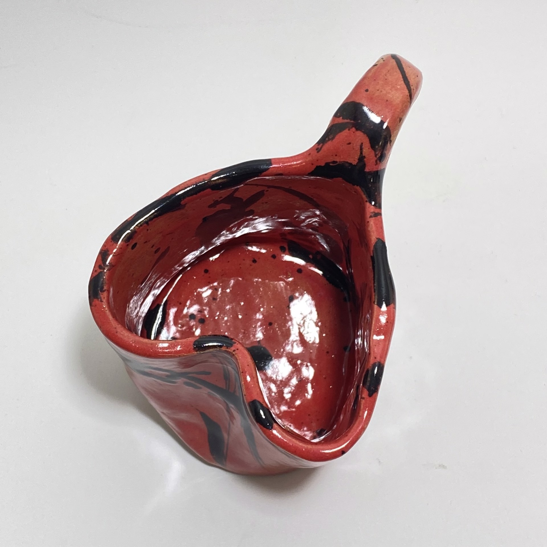 Red Heart Mug by Kristy Bullock