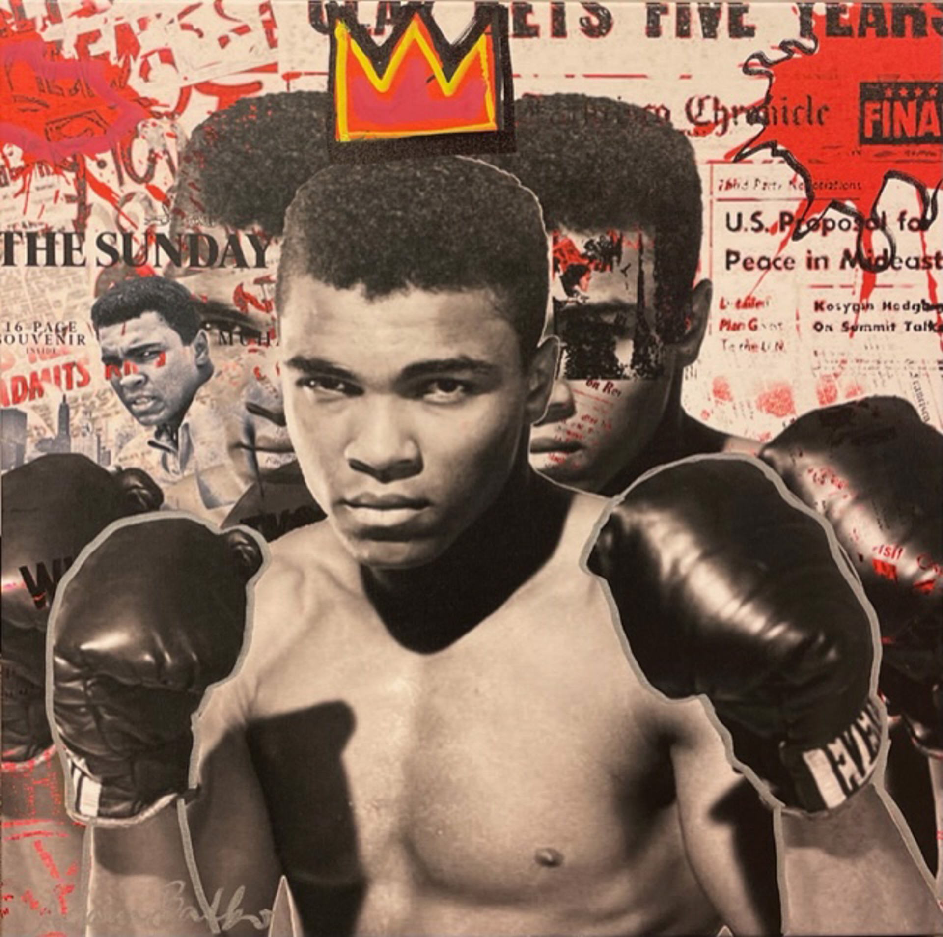 The King - Muhammad Ali by Adam Batko