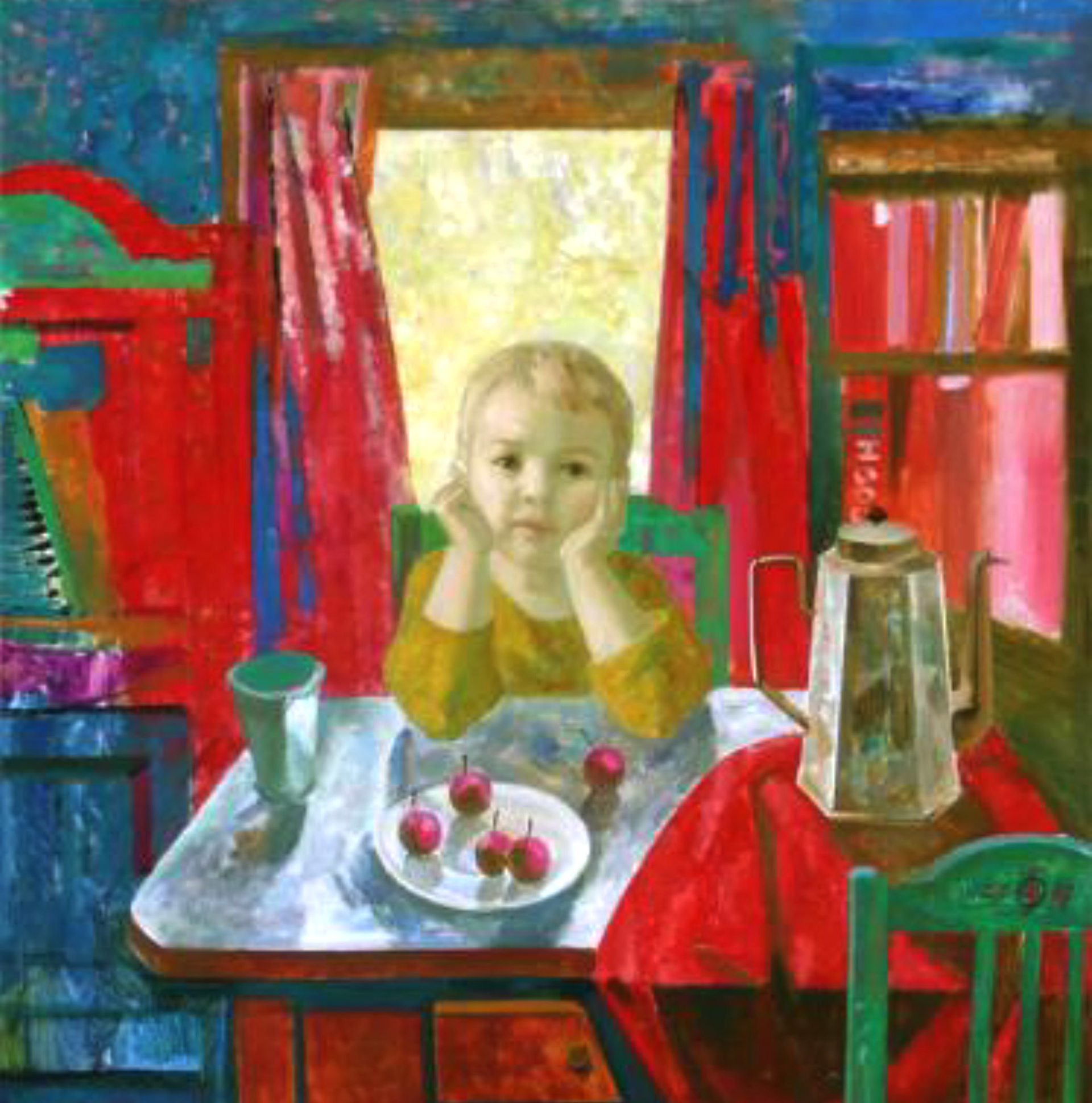 Olga Nikitaevna Fomina - Portrait of My Son by Russian Artists