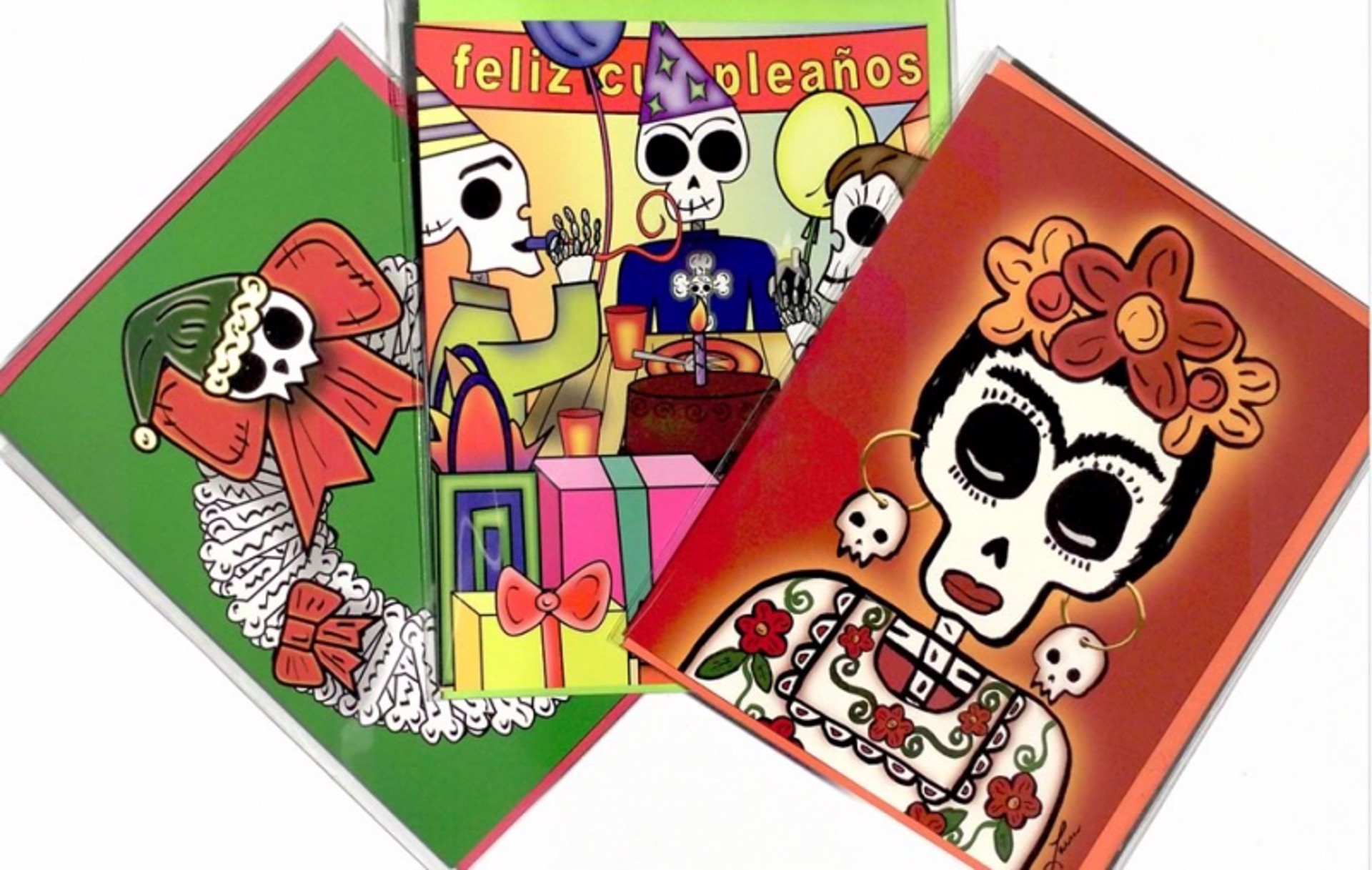 Card - Assorted Day of the Dead by Indigo Desert Ranch - Day of the Dead