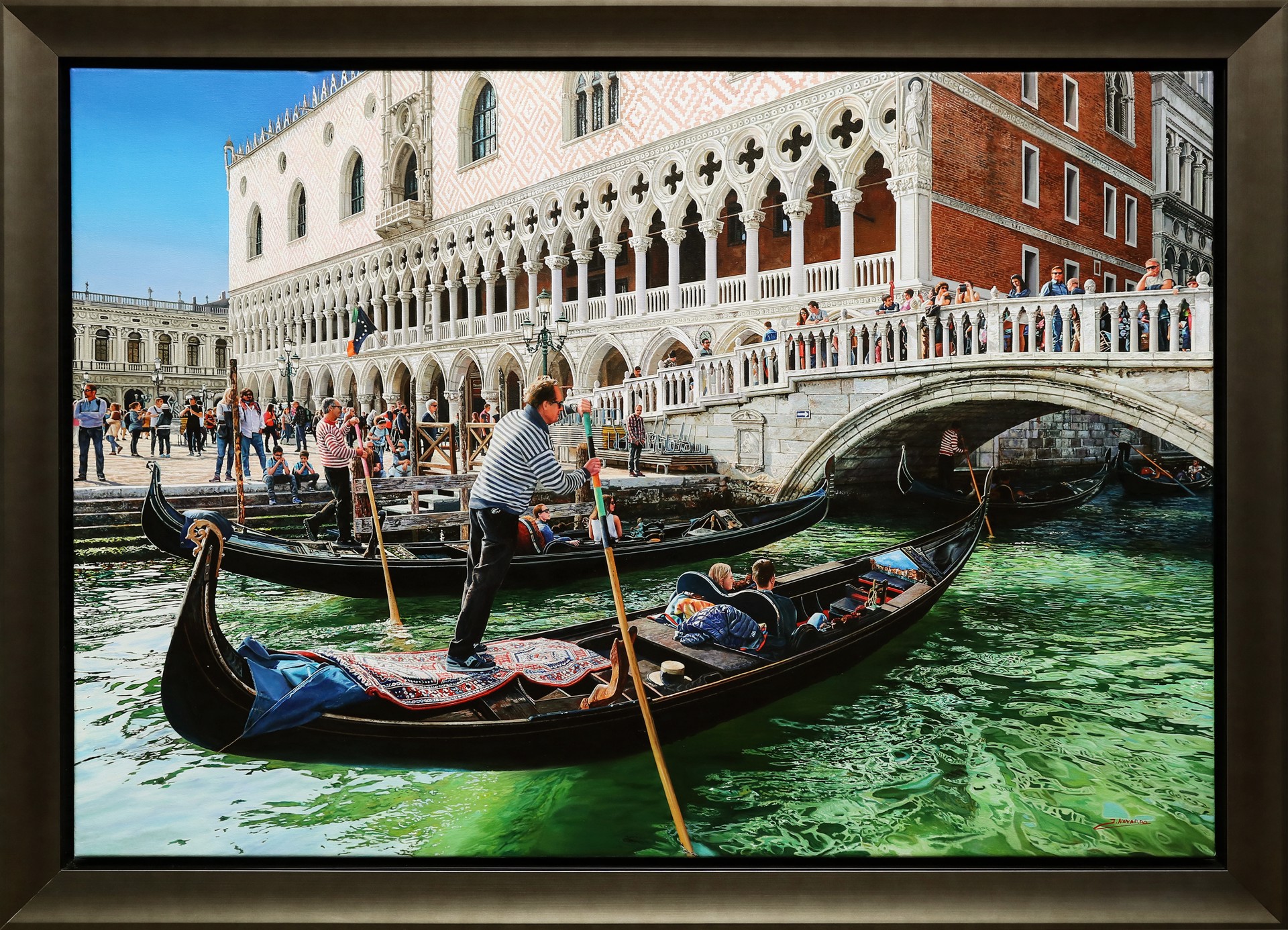 "Ventian Gondolier" by Jesus Navarro