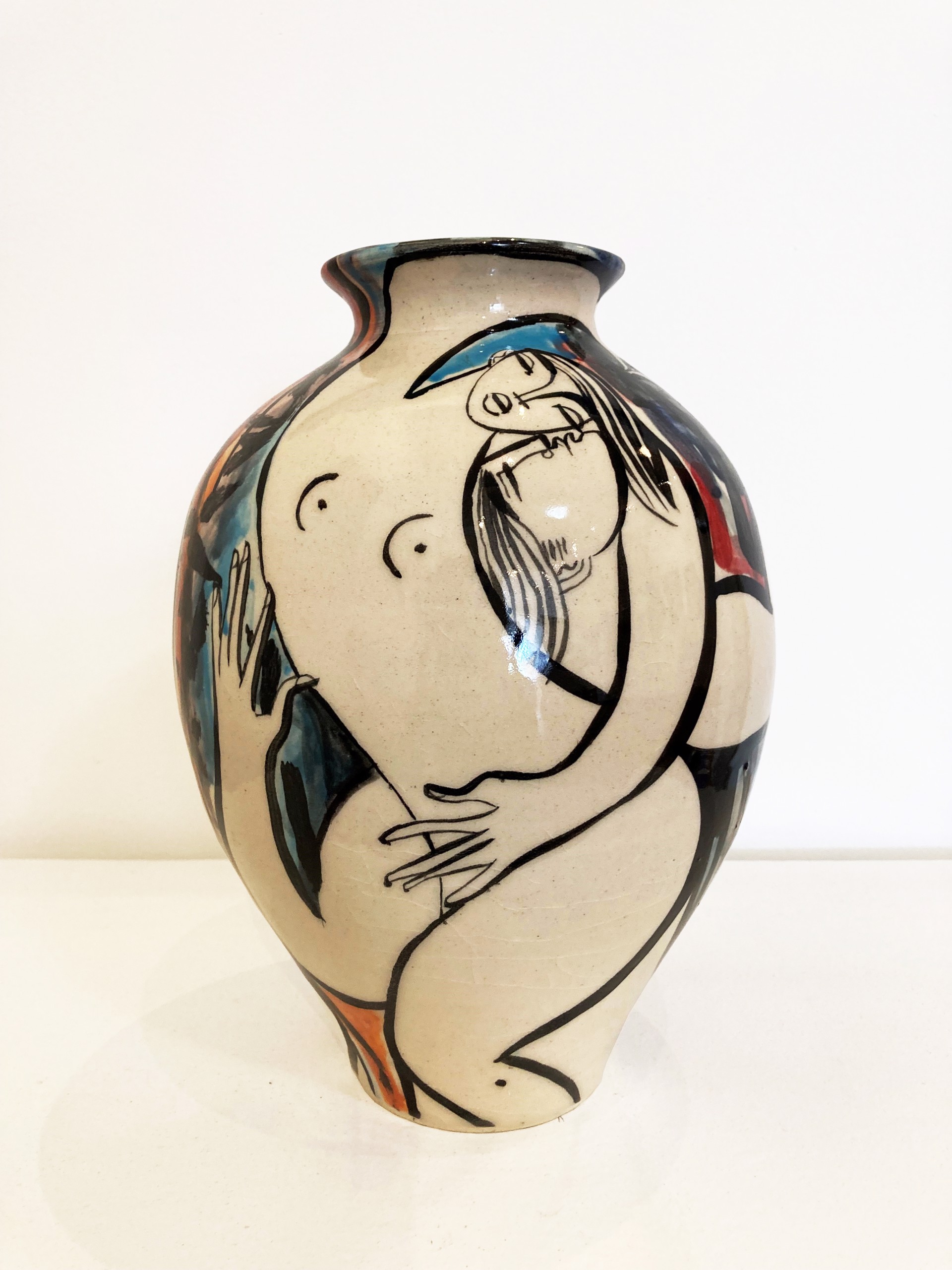 Lovers & Colors Vase by Ken and Tina Riesterer