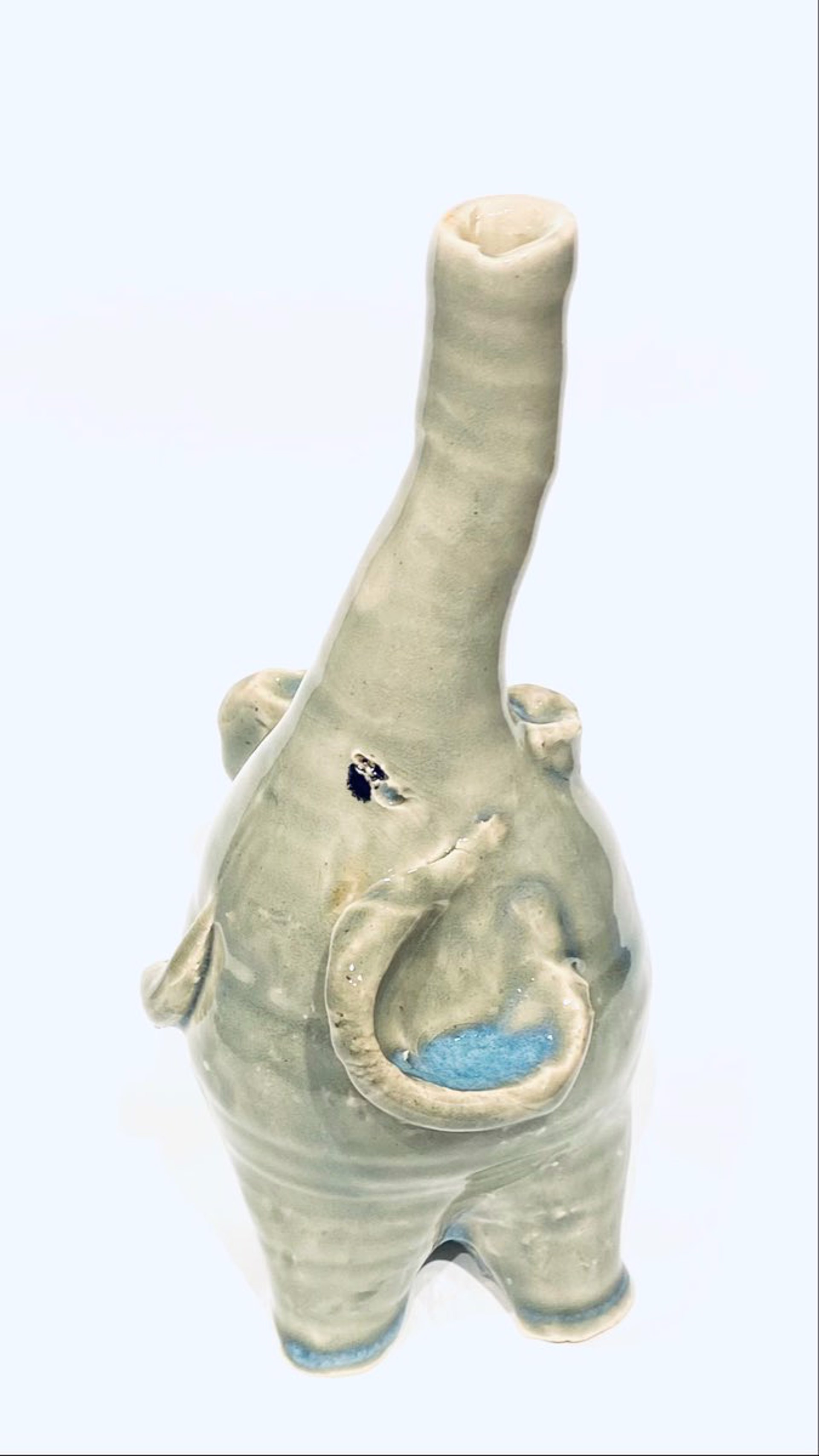 KK22-34 ‘Horton’ Elephant Vase by Kate Krause