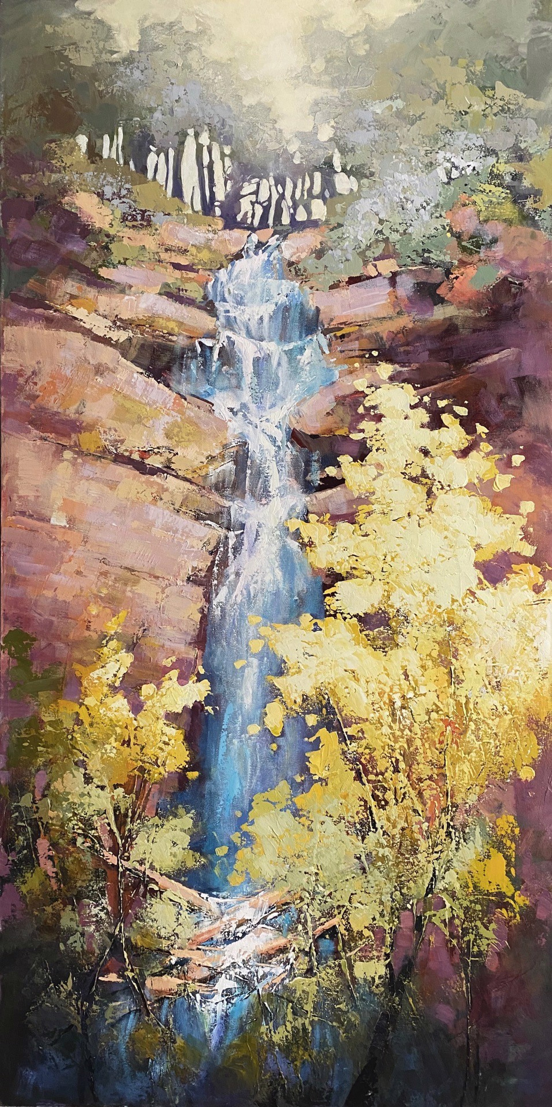 Munson Creek Falls Commission by Linda Wilder