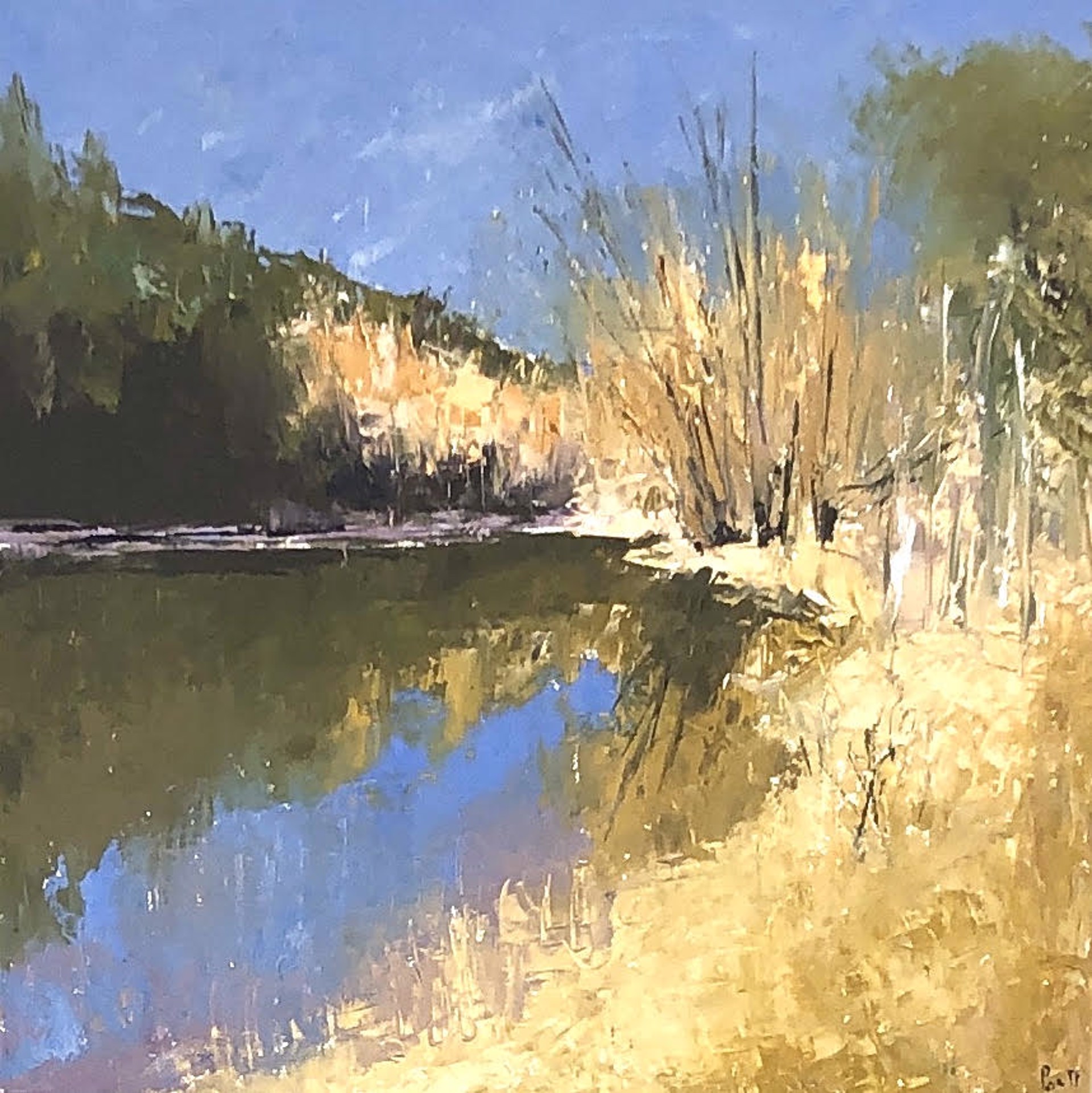 By the Pond by Sandra Pratt