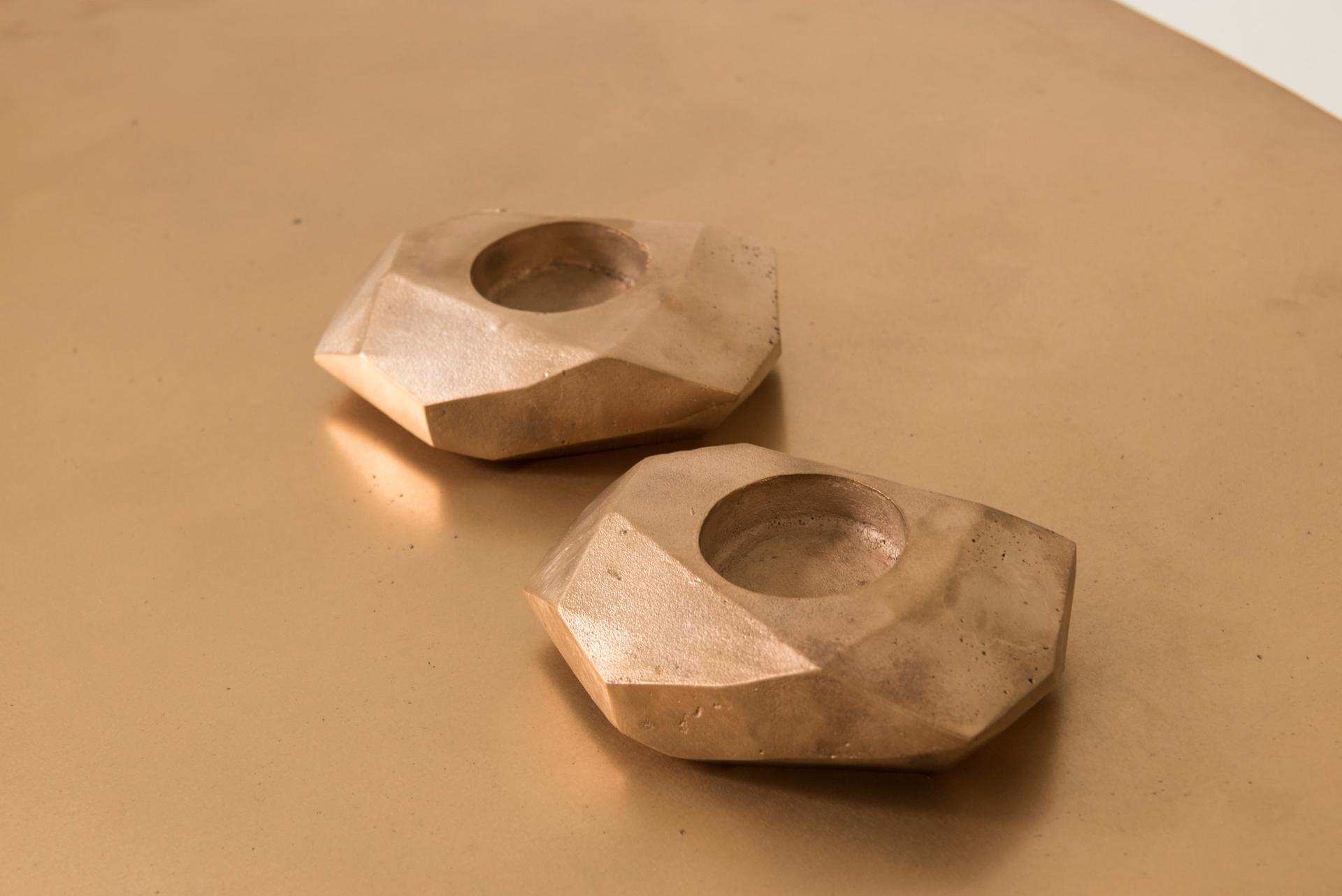 "Nazca" Candleholders  by Jacques Jarrige