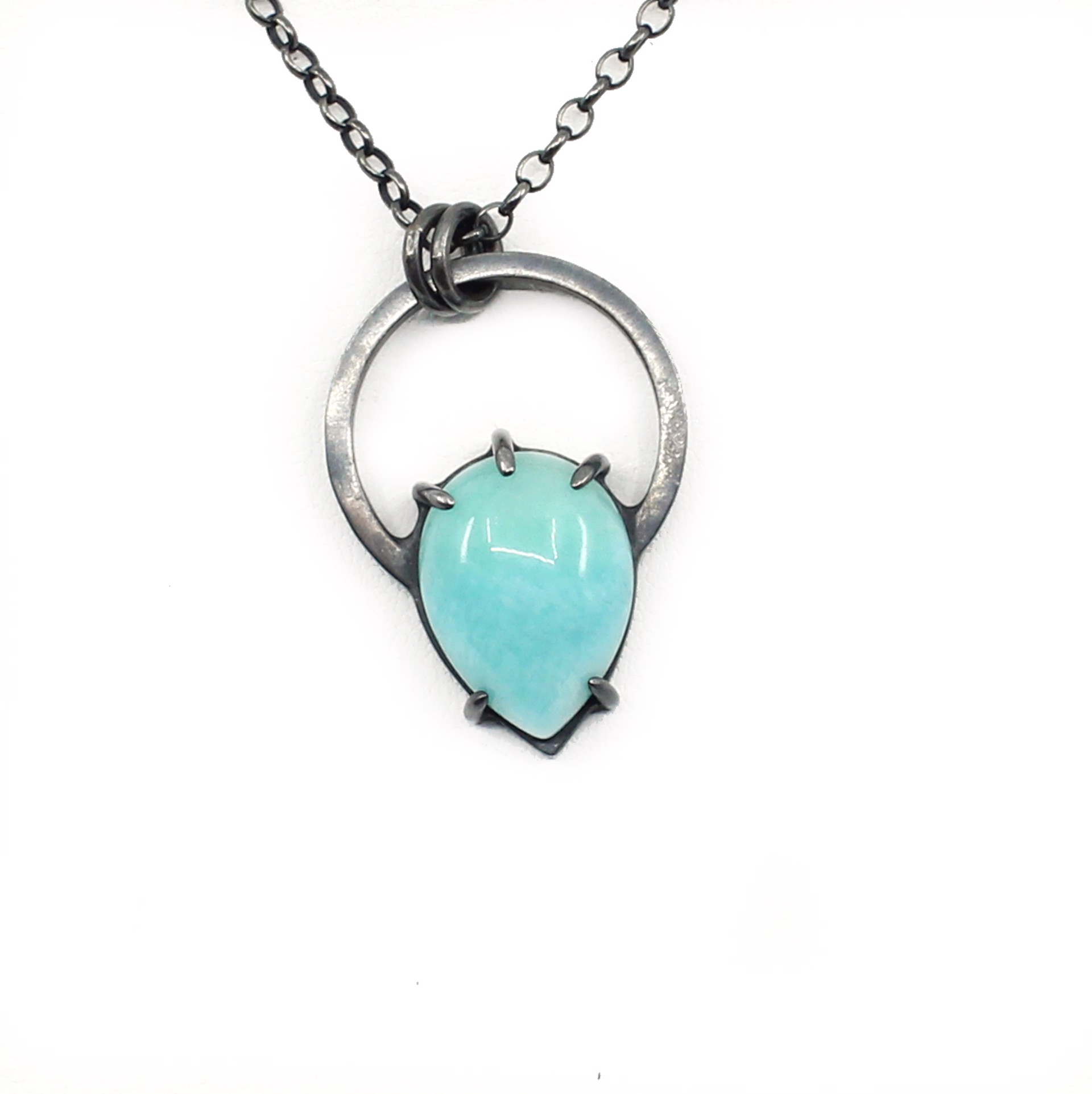 Amazonite Pendant by Silicate & Silver