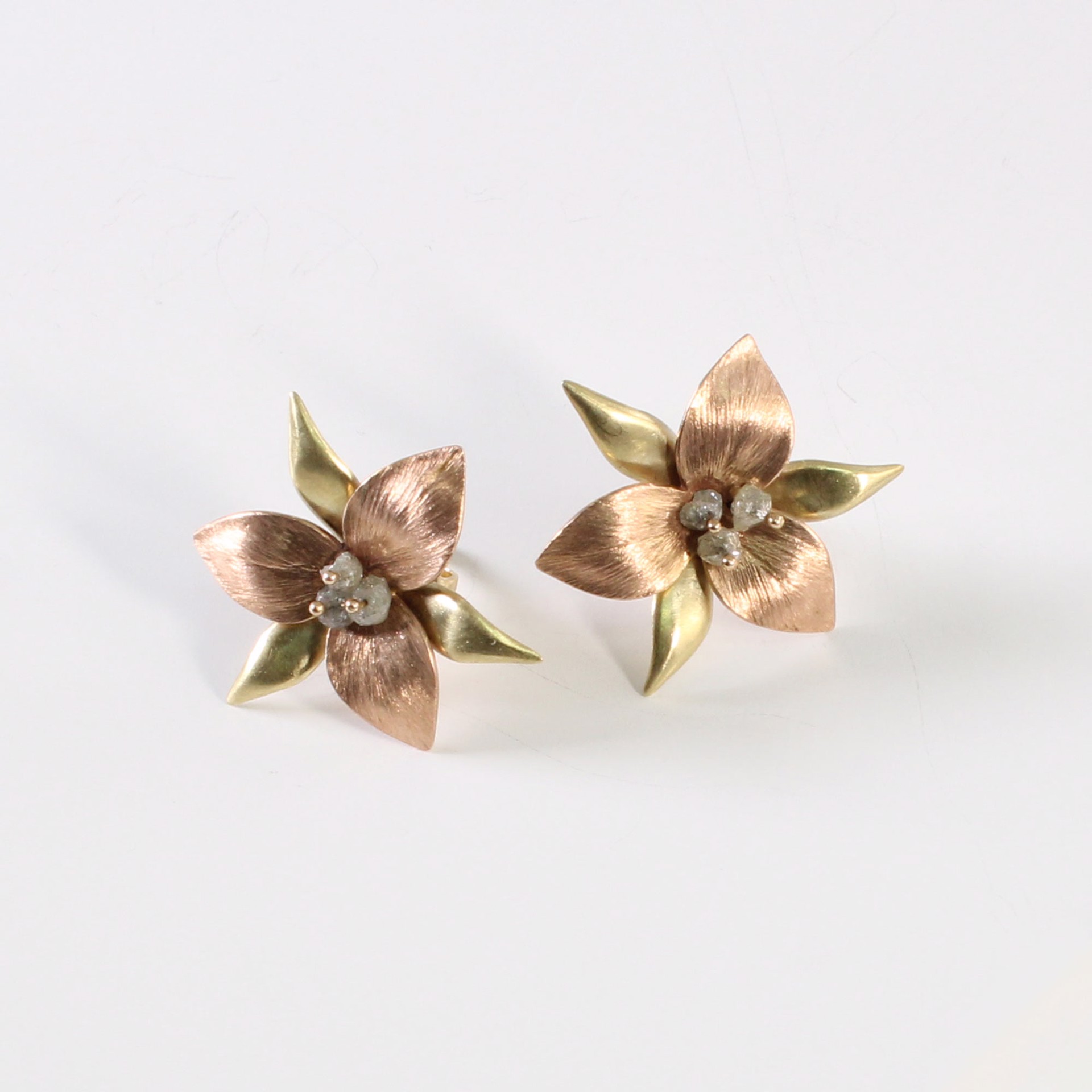 Double Trillium Earrings by Gabriella Kiss