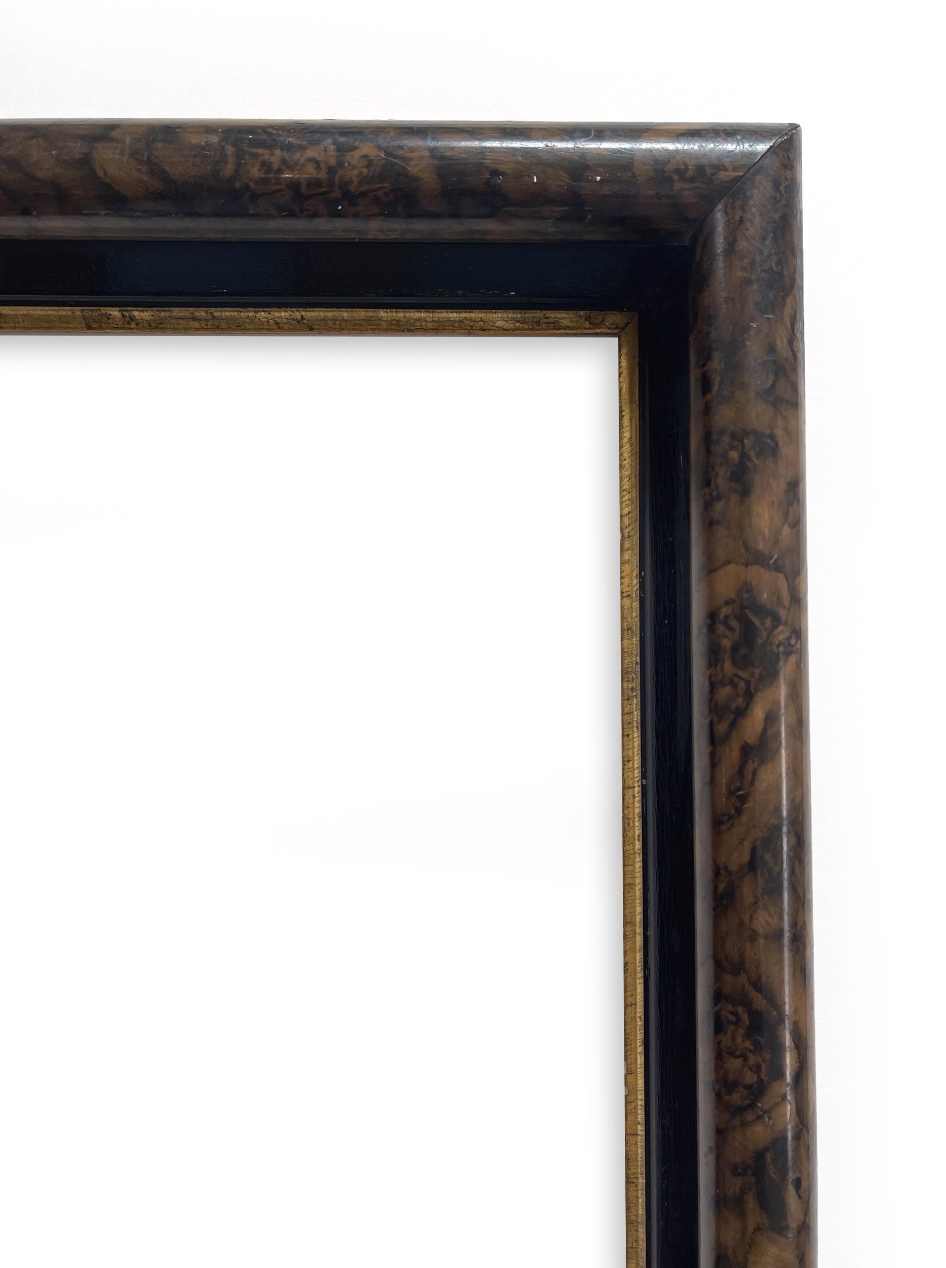 Antique Victorian Faux Marble Frame by Antique Frame