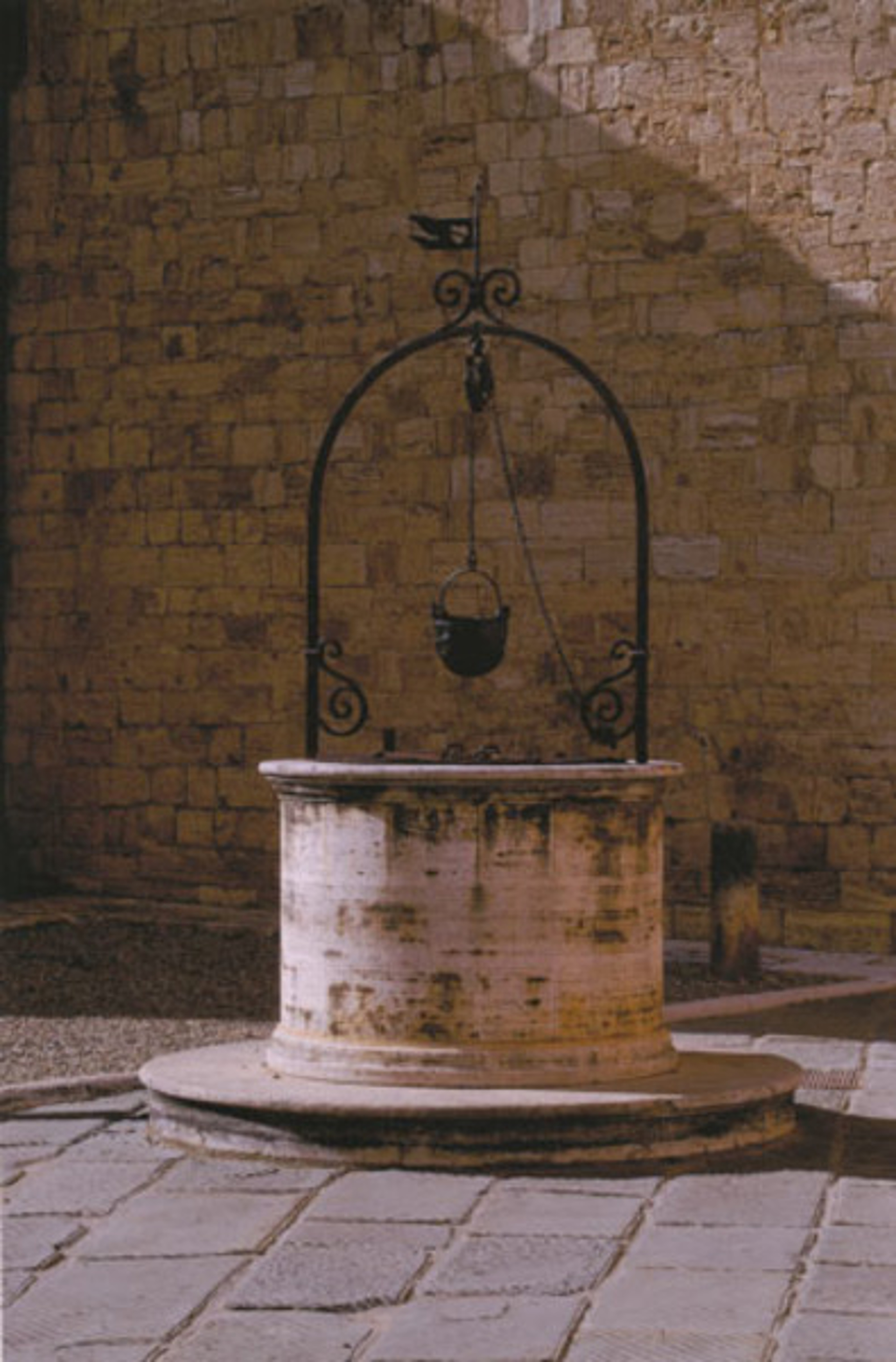 Ancient Well, S. Quirico, Italy by Murray Weiss