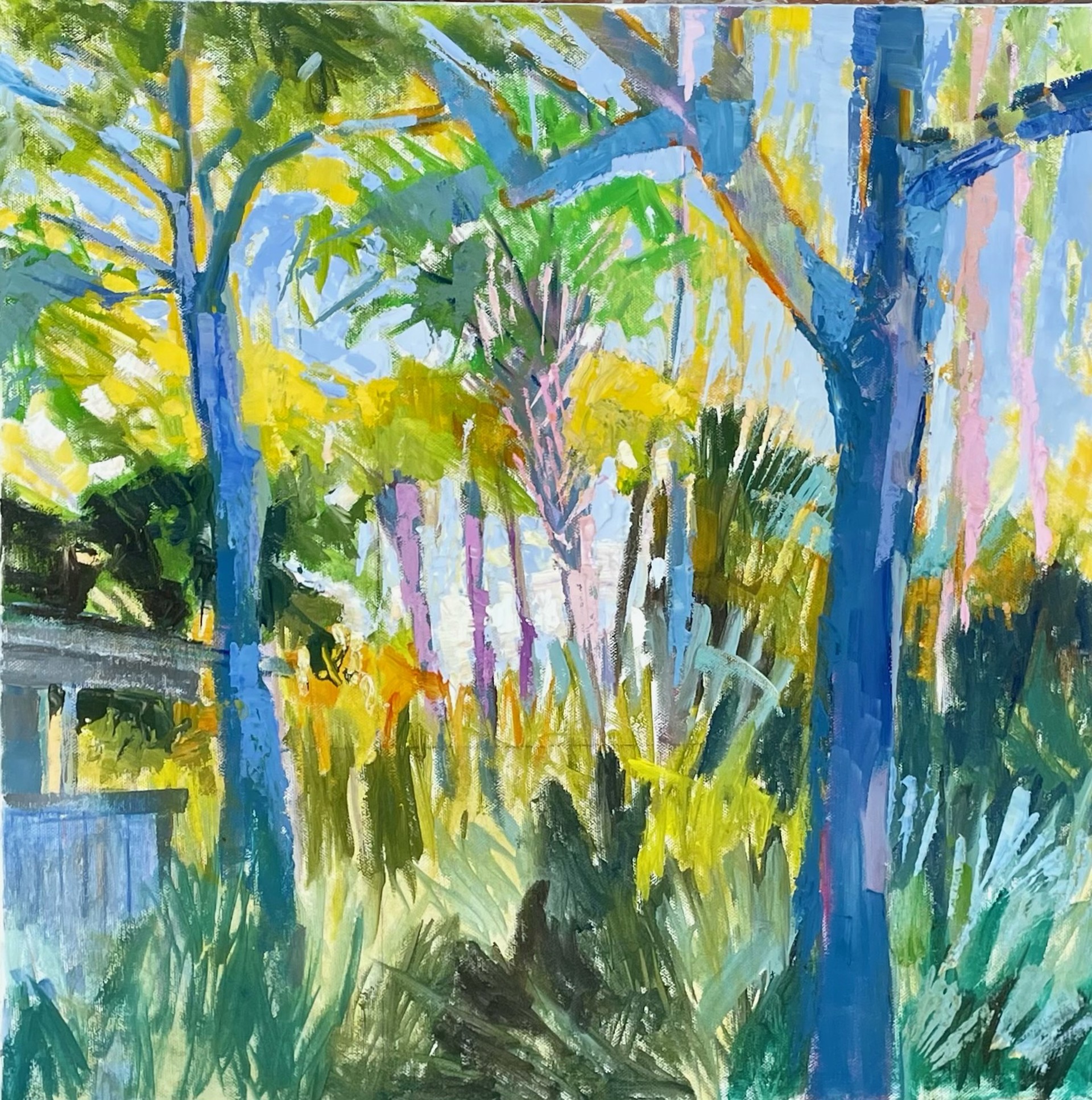 Sawgrass and Palms by Maggie Shepherd