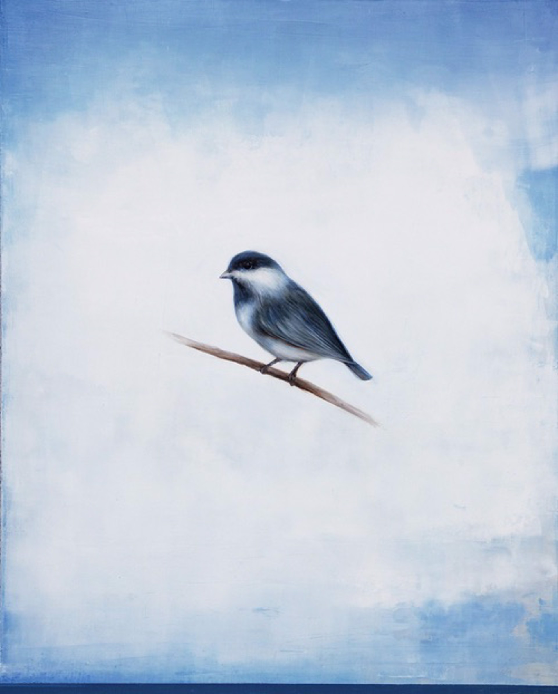 Above A Sliver of Blue (SOLD) by JESSICA PISANO