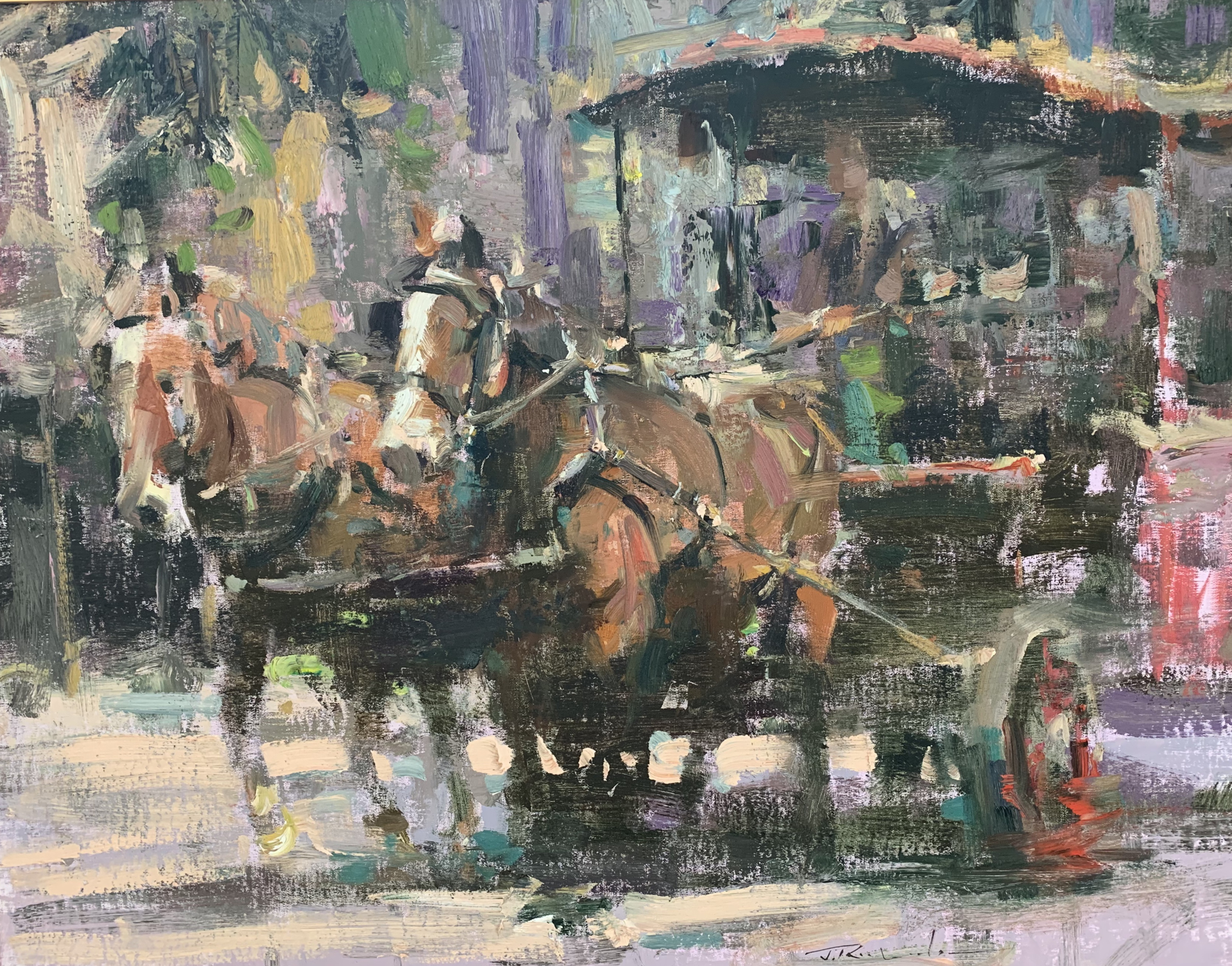 Carriage Ride by James Richards, AIS Master
