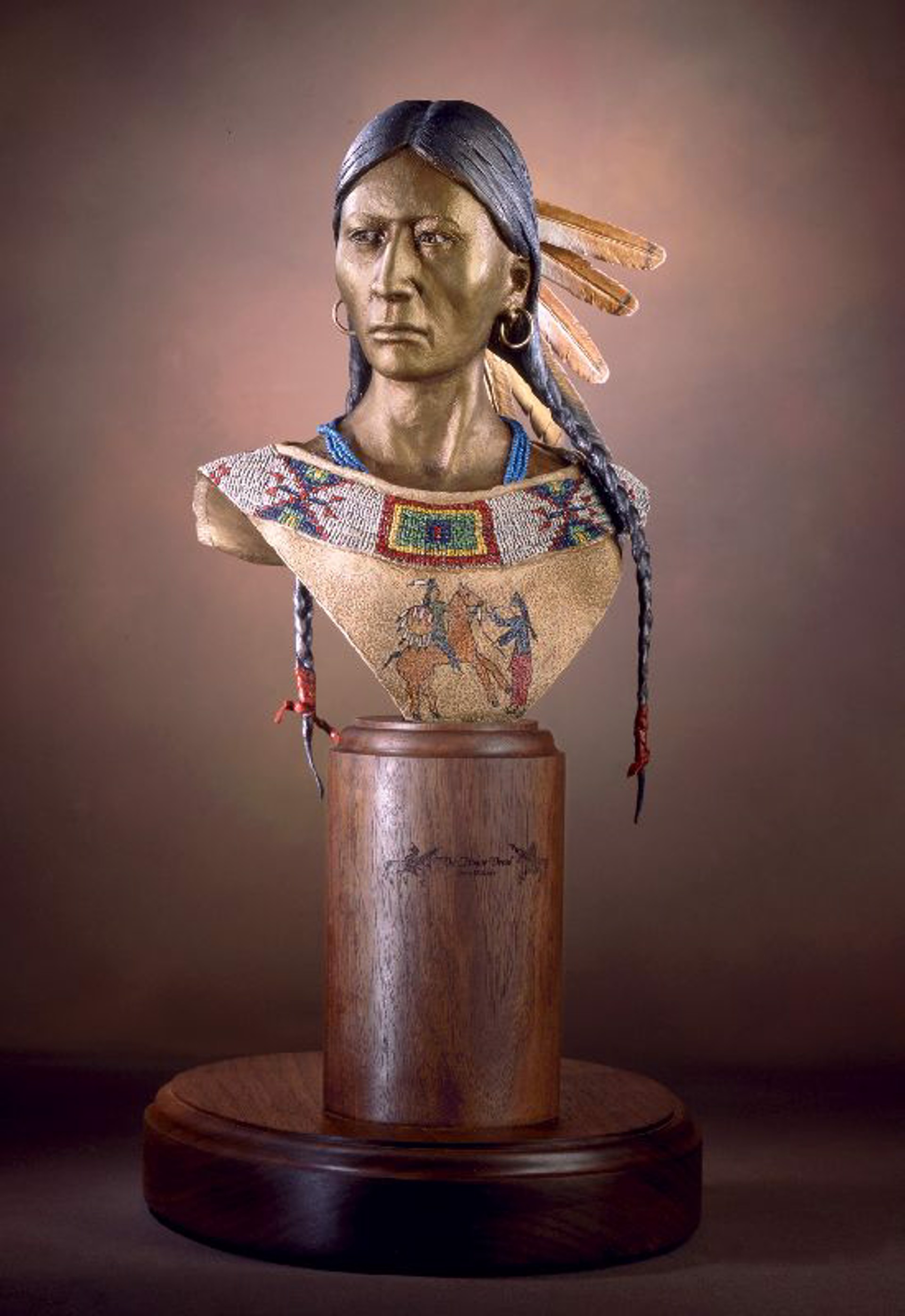 The Honor Dress (study) by Dave McGary (sculptor) (1958-2013)