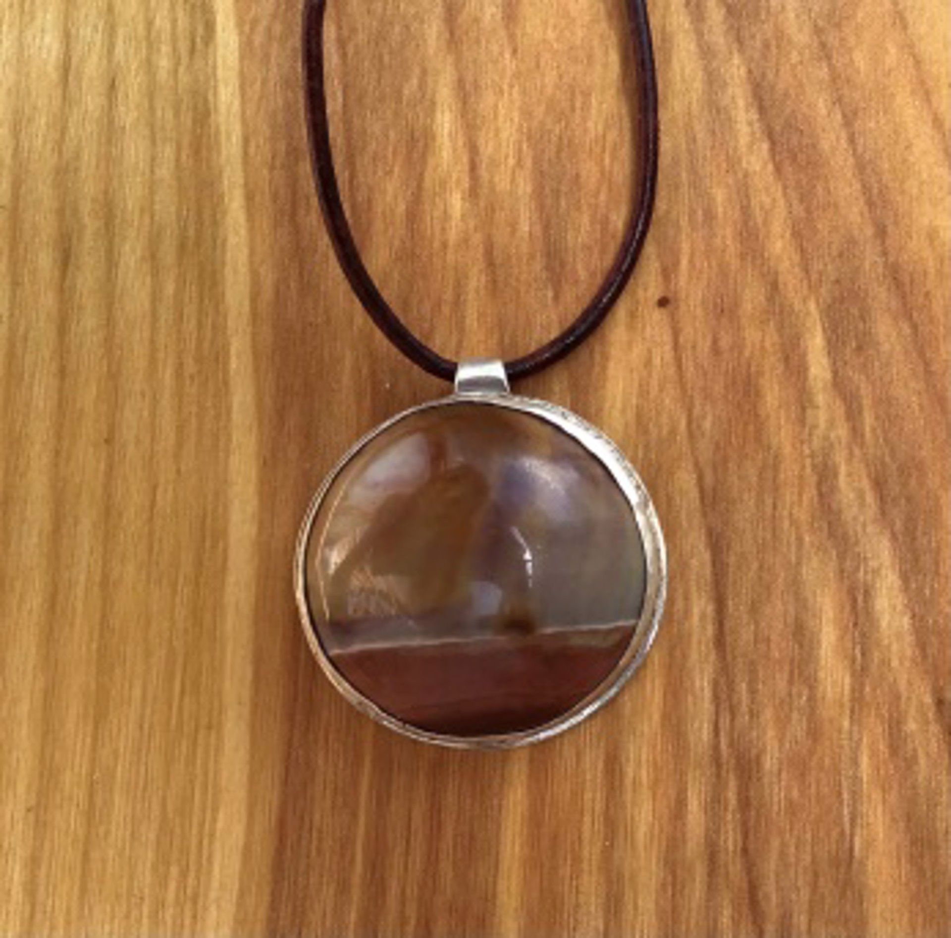 Agate in Sterling Silver by Angie Holmberg
