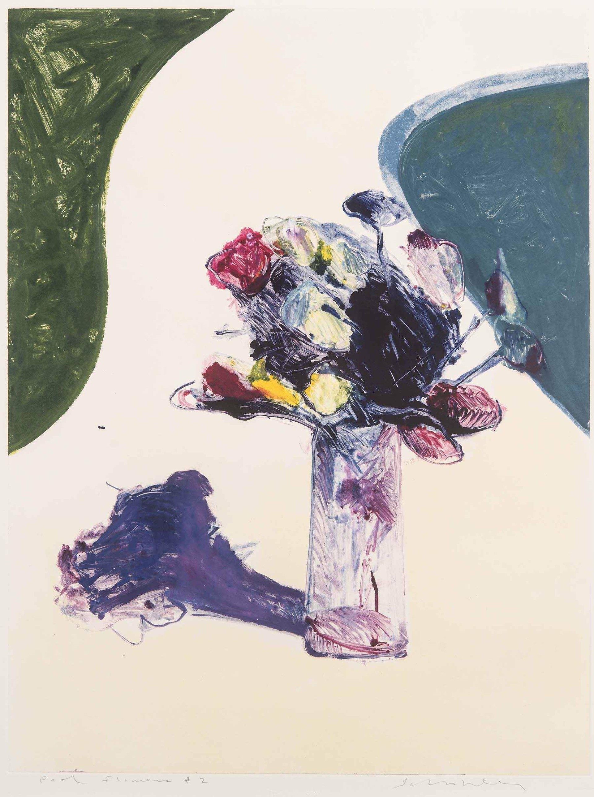 Pool Flowers #2 by Fritz Scholder