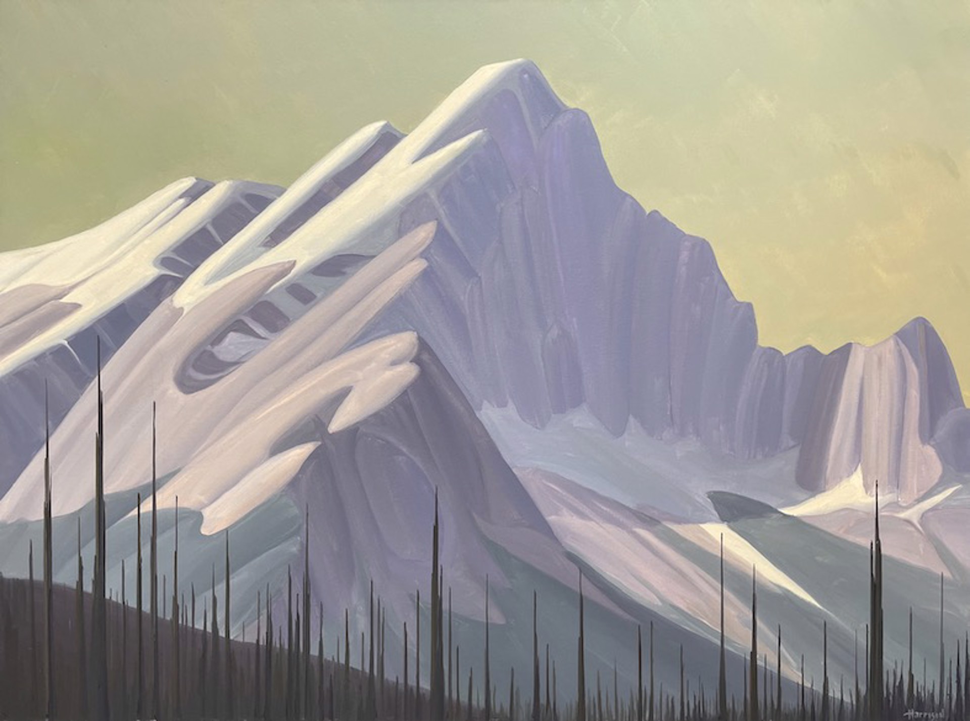 Rocky Mountain Morning Mist by Kenneth Harrison
